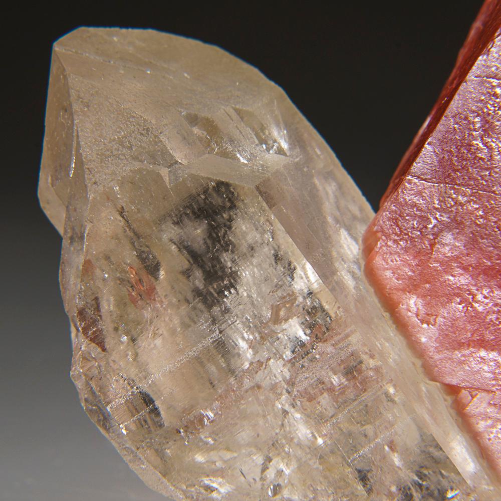 Cristal Fluorite et quartz de Planggenstock, Strausee, Goschenen, Suisse