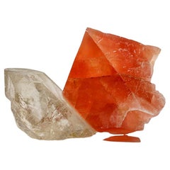 Fluorite et quartz de Planggenstock, Strausee, Goschenen, Suisse