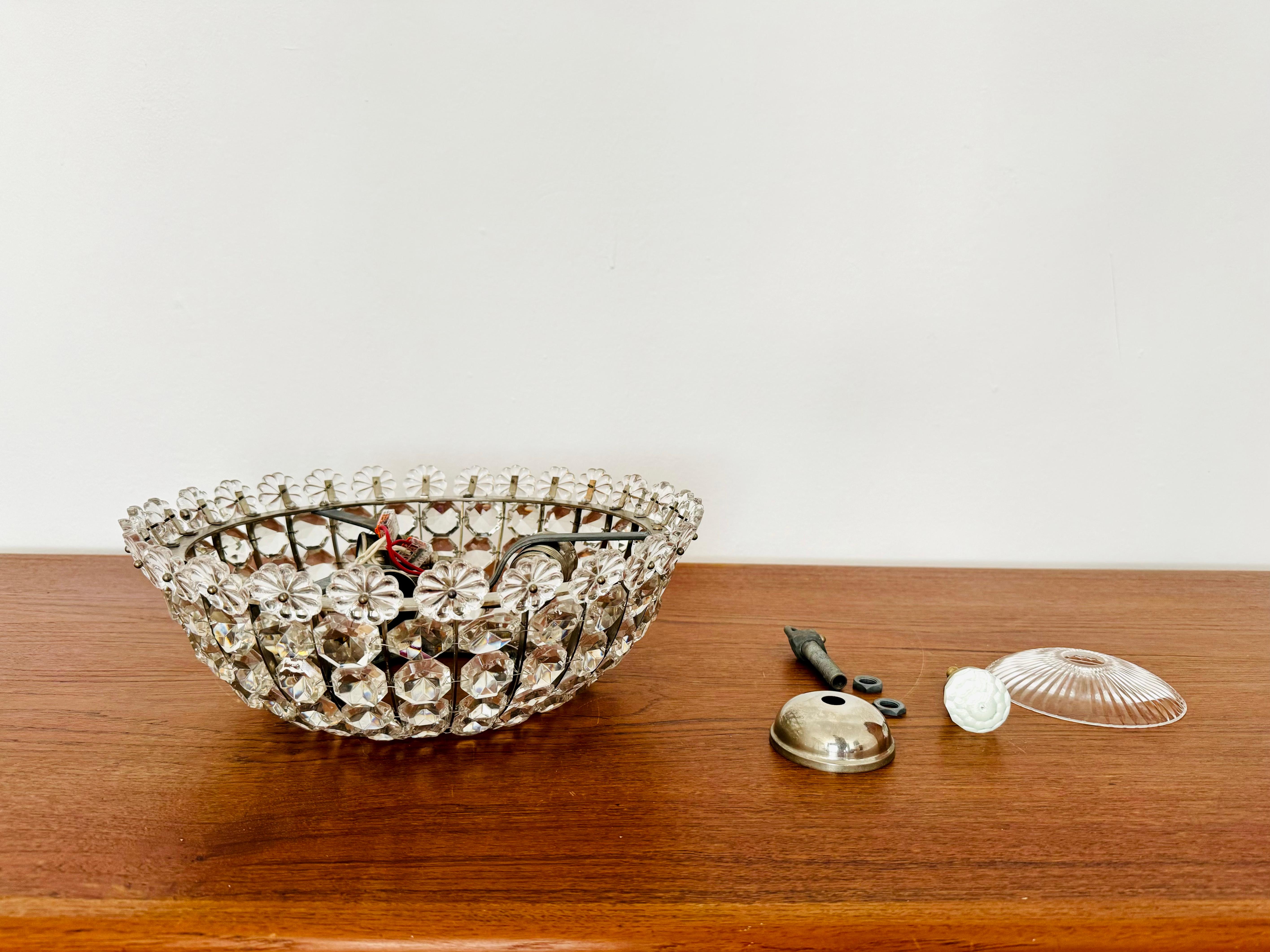 Flush Chandelier by Bakalowits For Sale 6