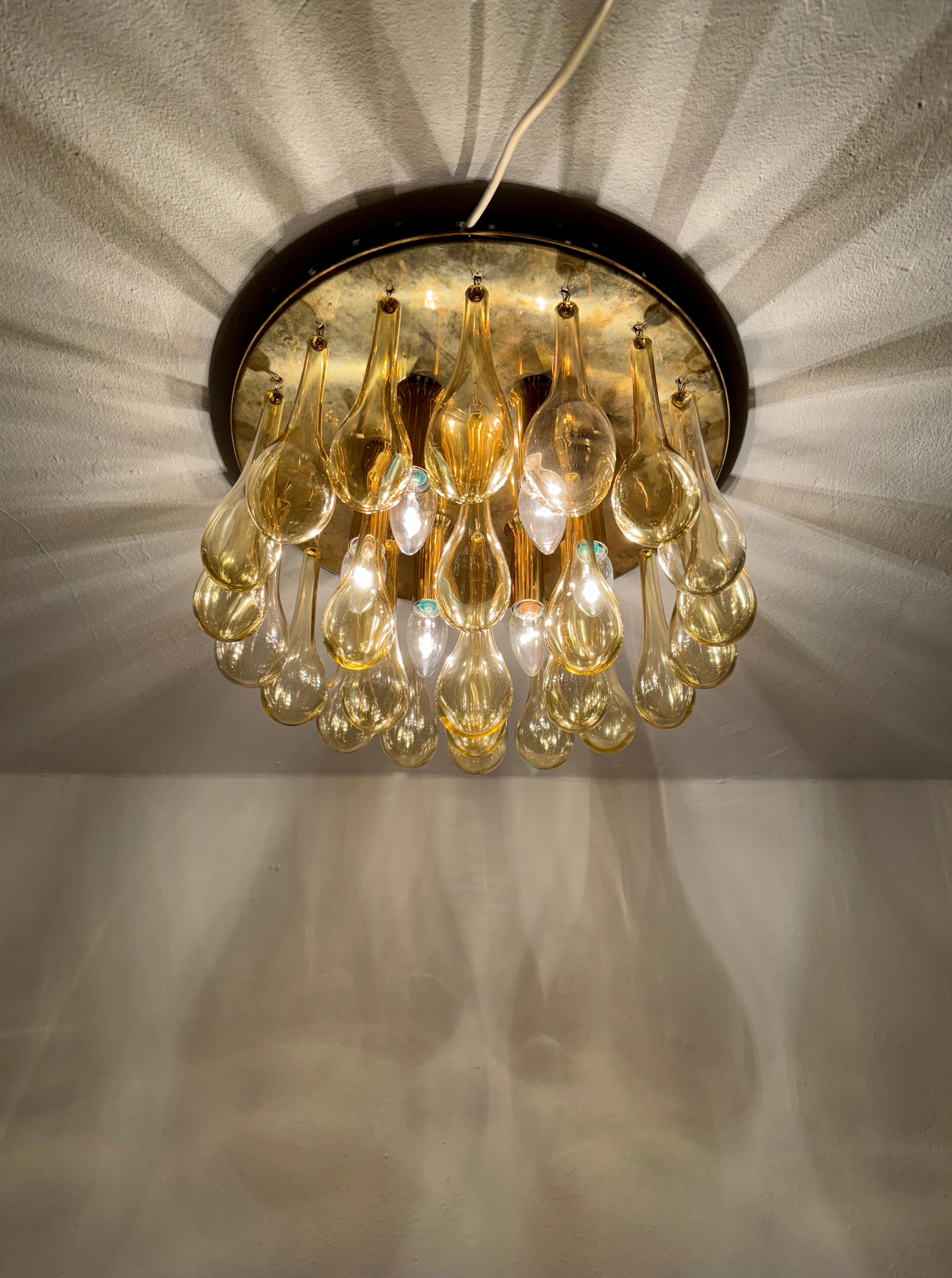 Lustre encastré Doria en vente 6