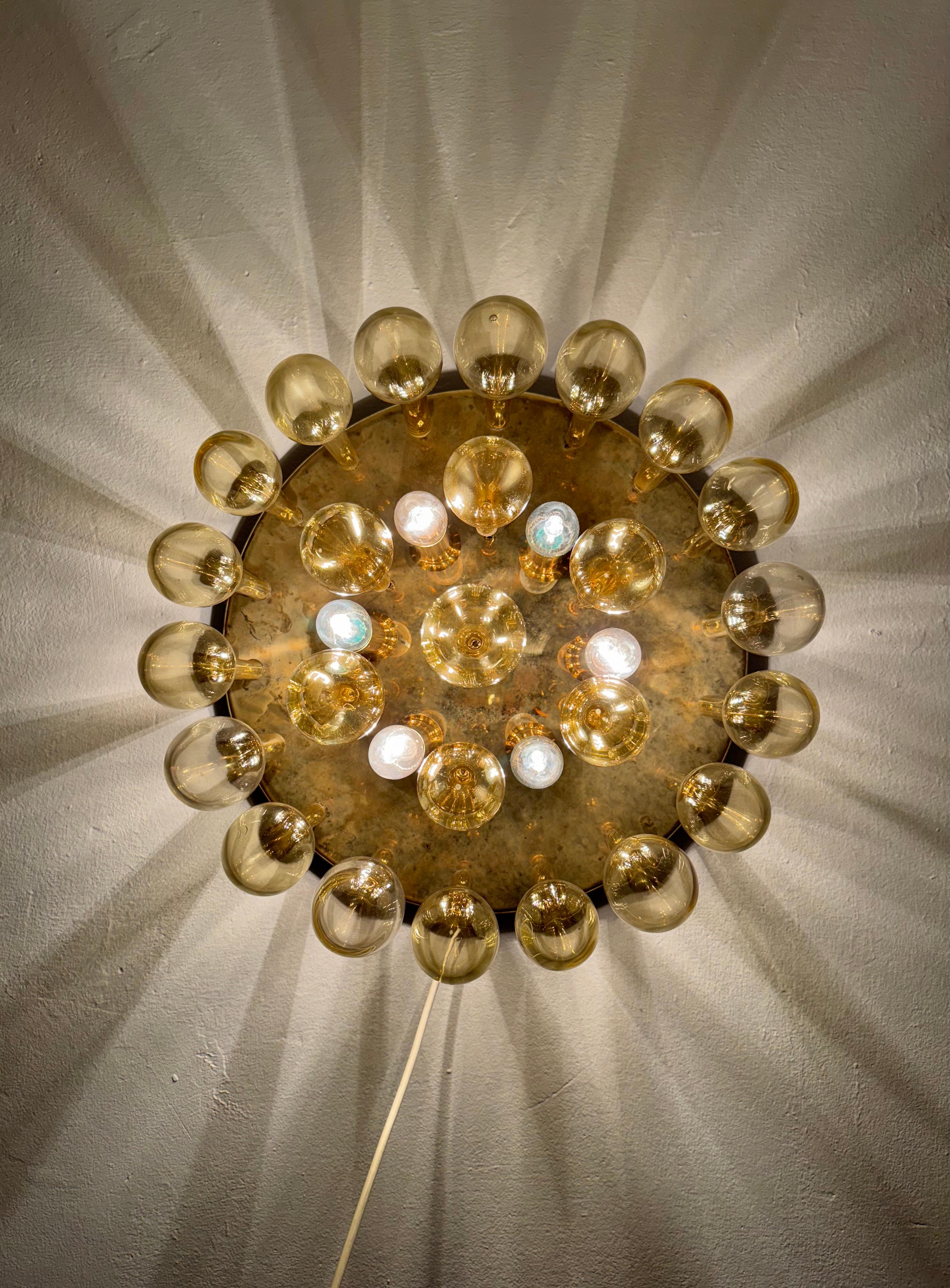 Lustre encastré Doria en vente 7
