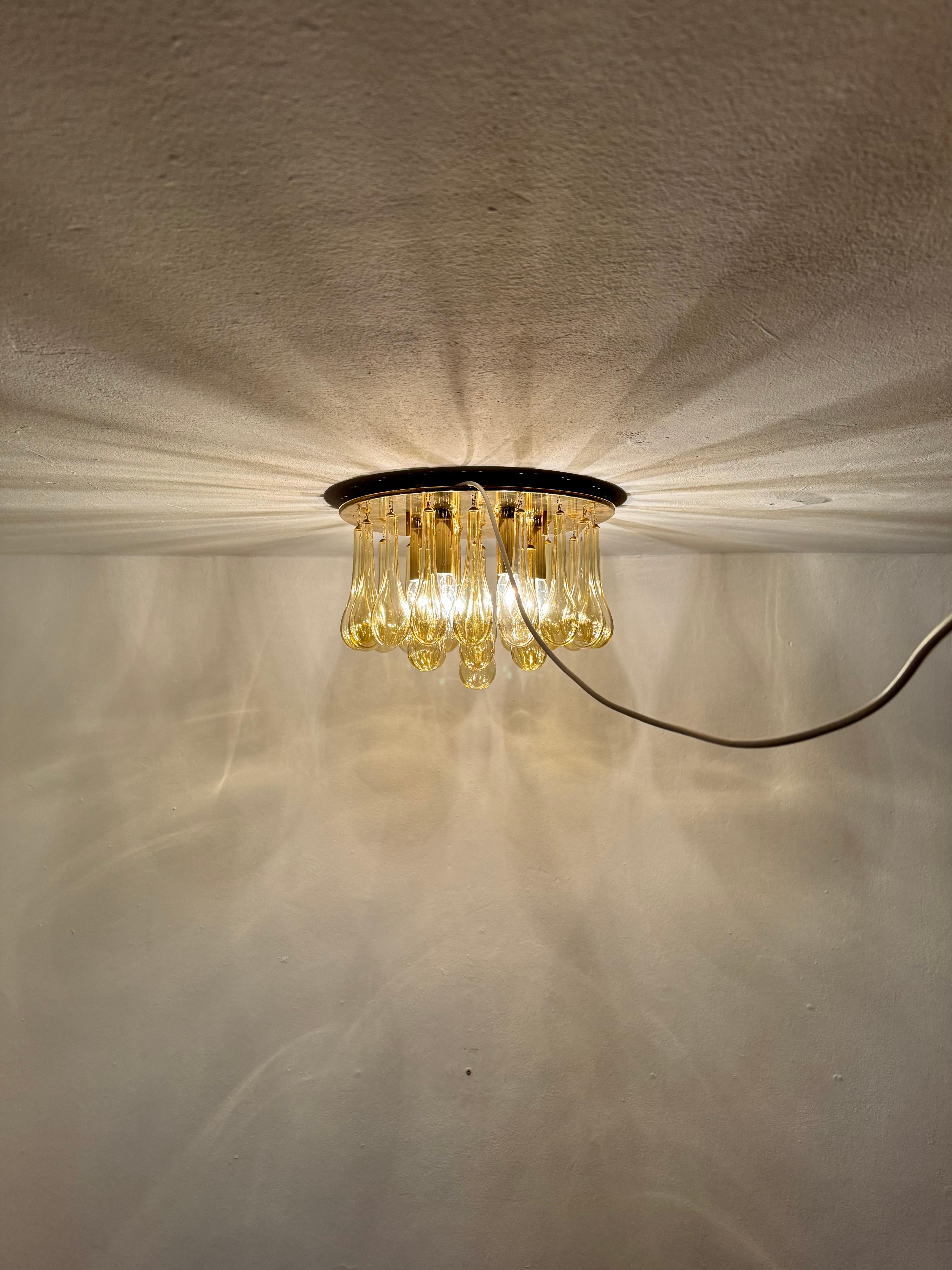 Lustre encastré Doria en vente 2