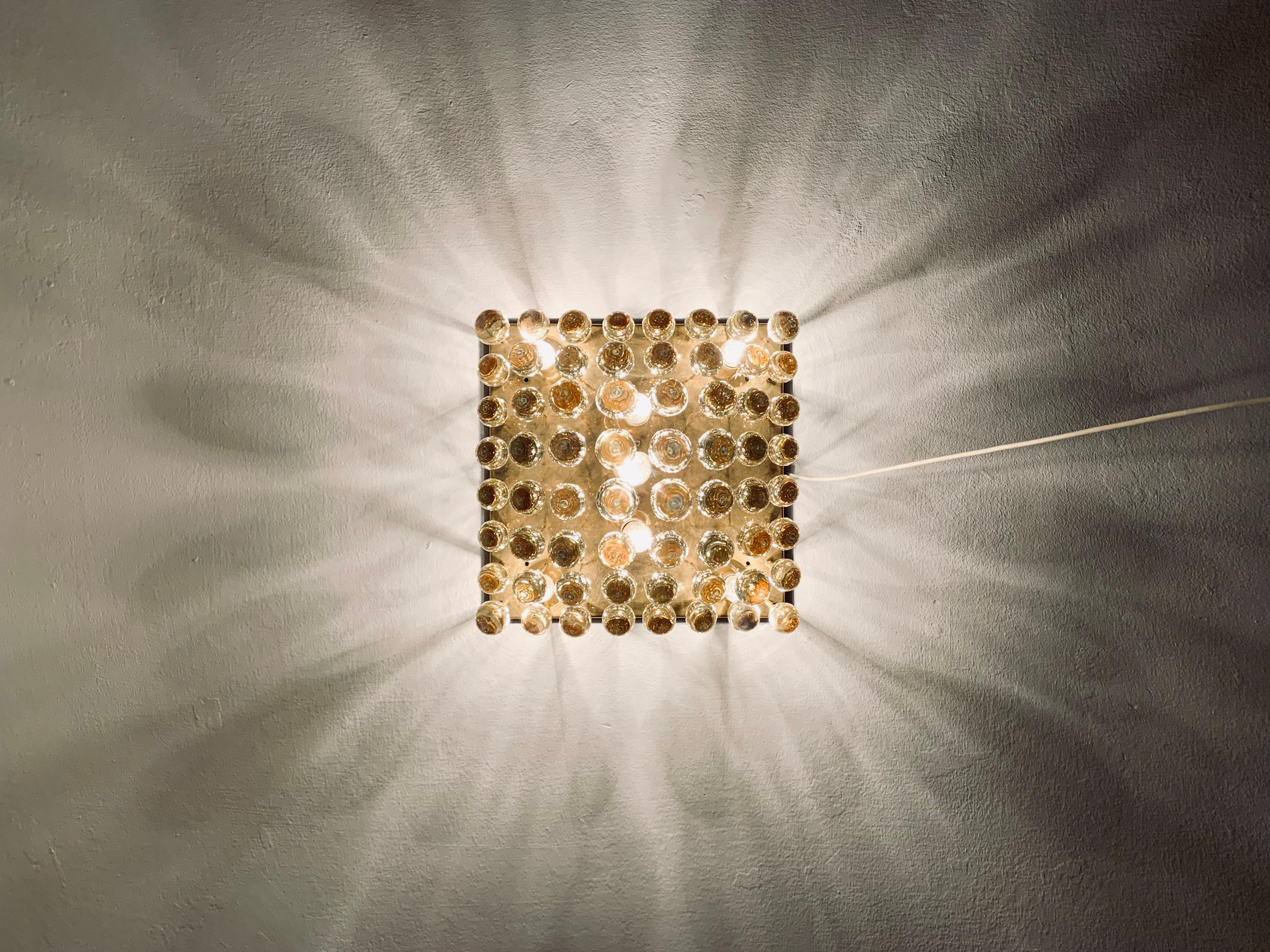 Flush Chandelier by Ernest Palme For Sale 5