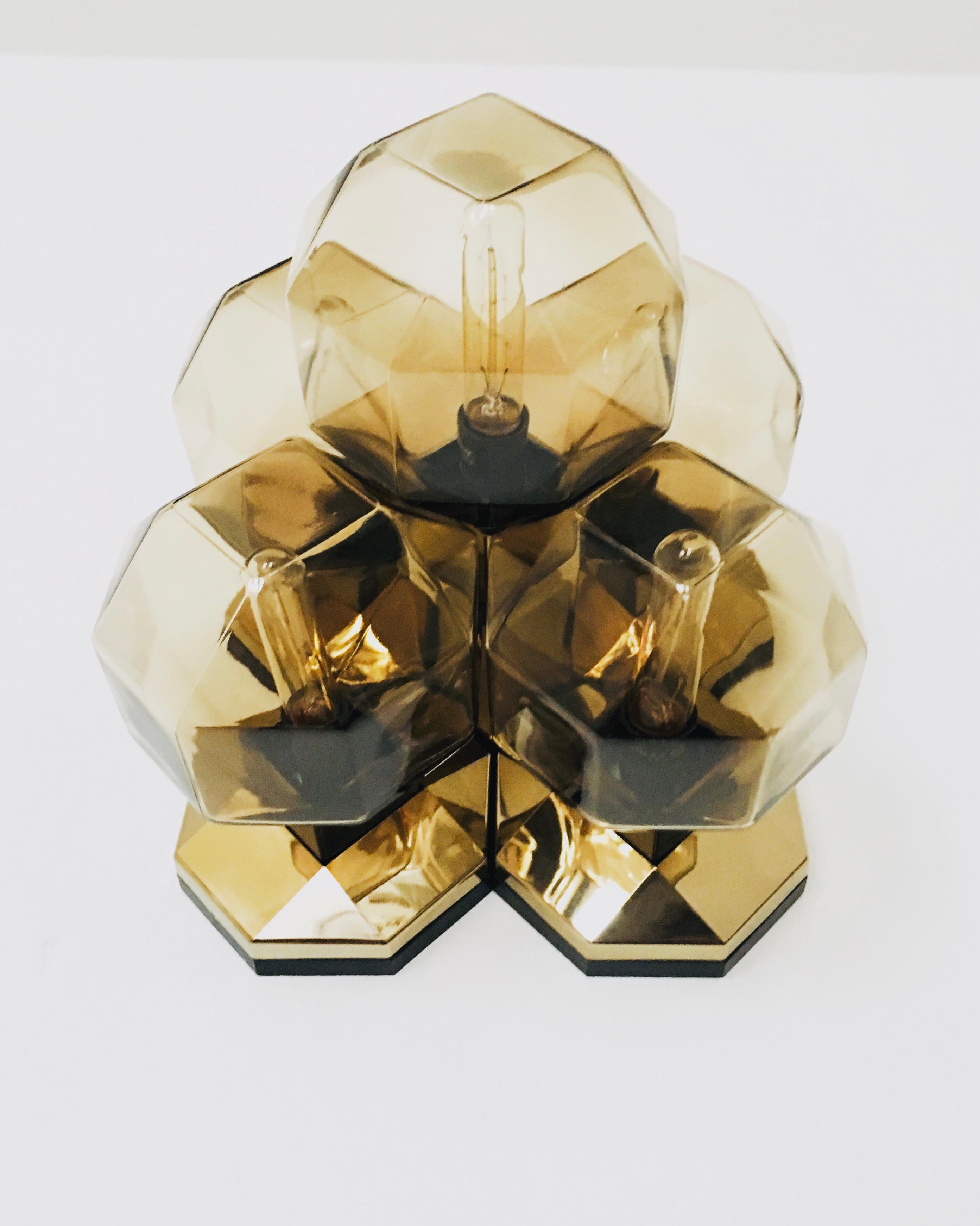 Space Age Flush Lamp by Motoko Ishii for Staff For Sale