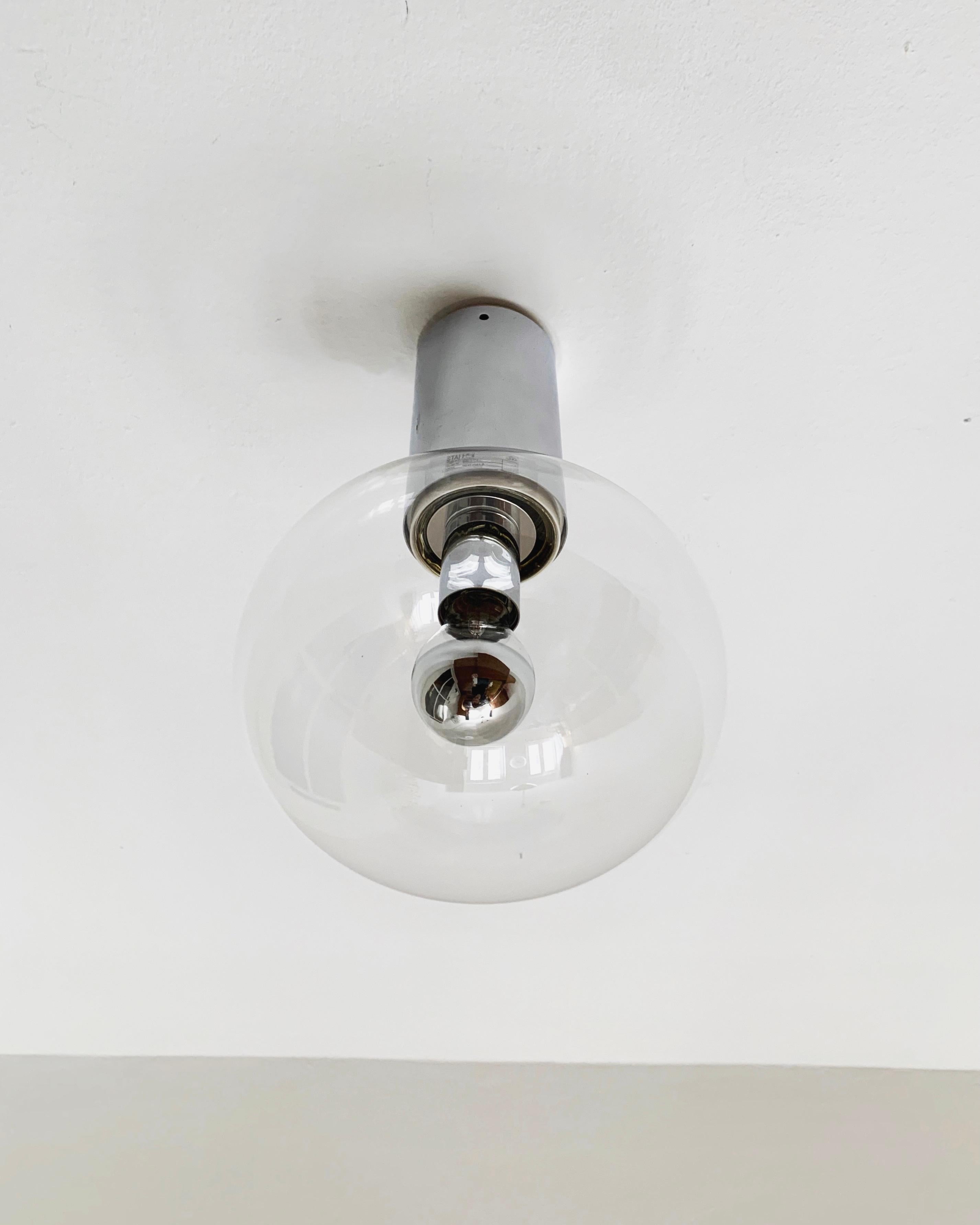 Ère spatiale Lampe encastrée Motoko Ishii pour Staff en vente