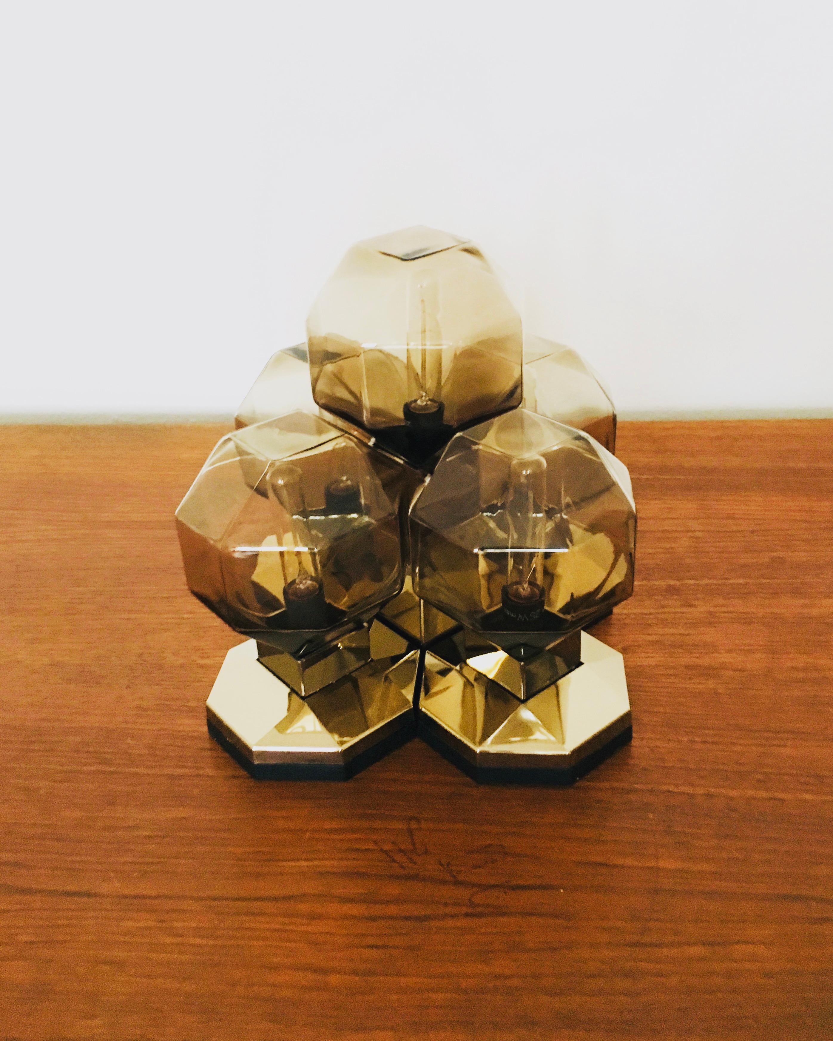 Metal Flush Lamp by Motoko Ishii for Staff For Sale