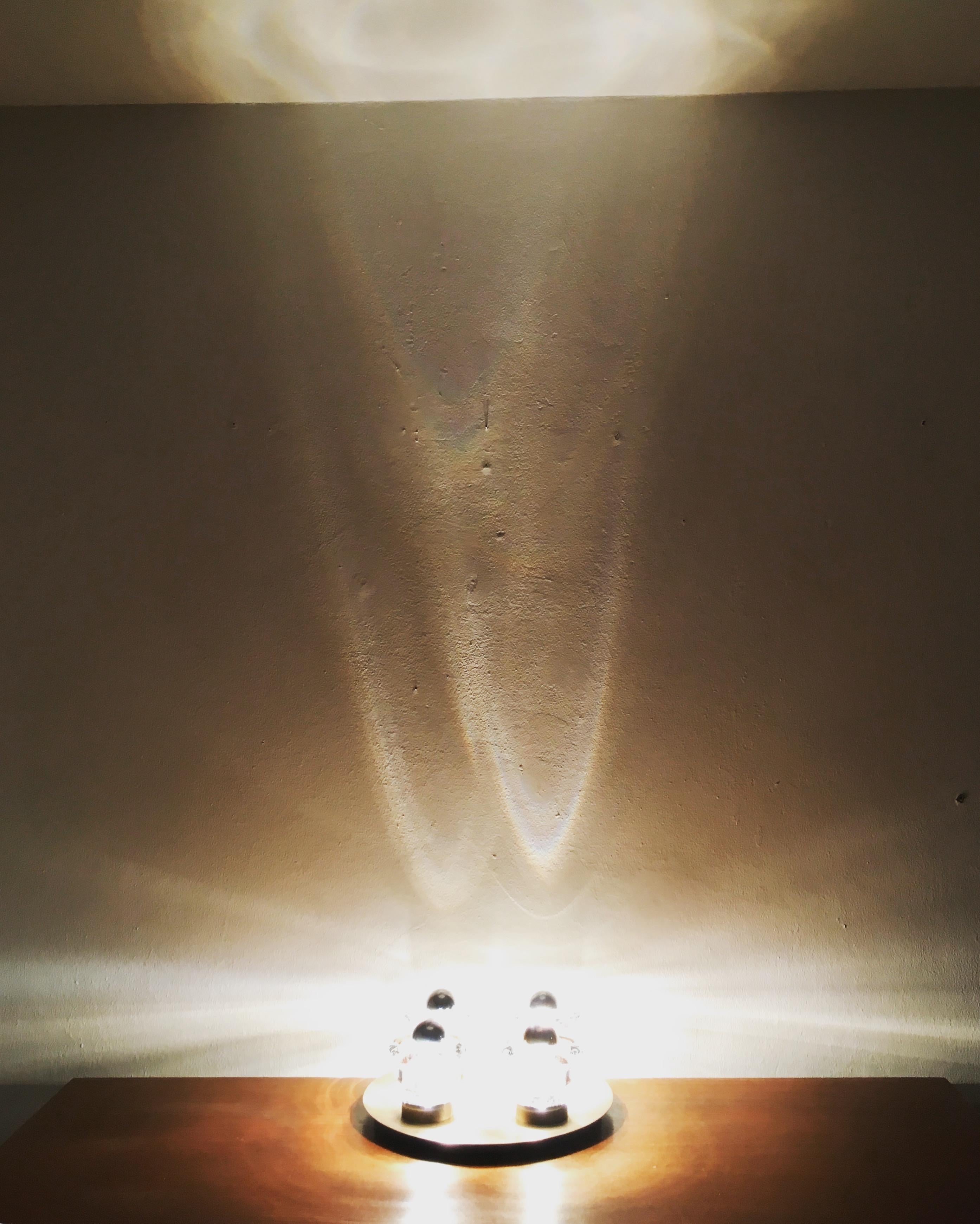 Metal Flush Lamp from Cosack For Sale