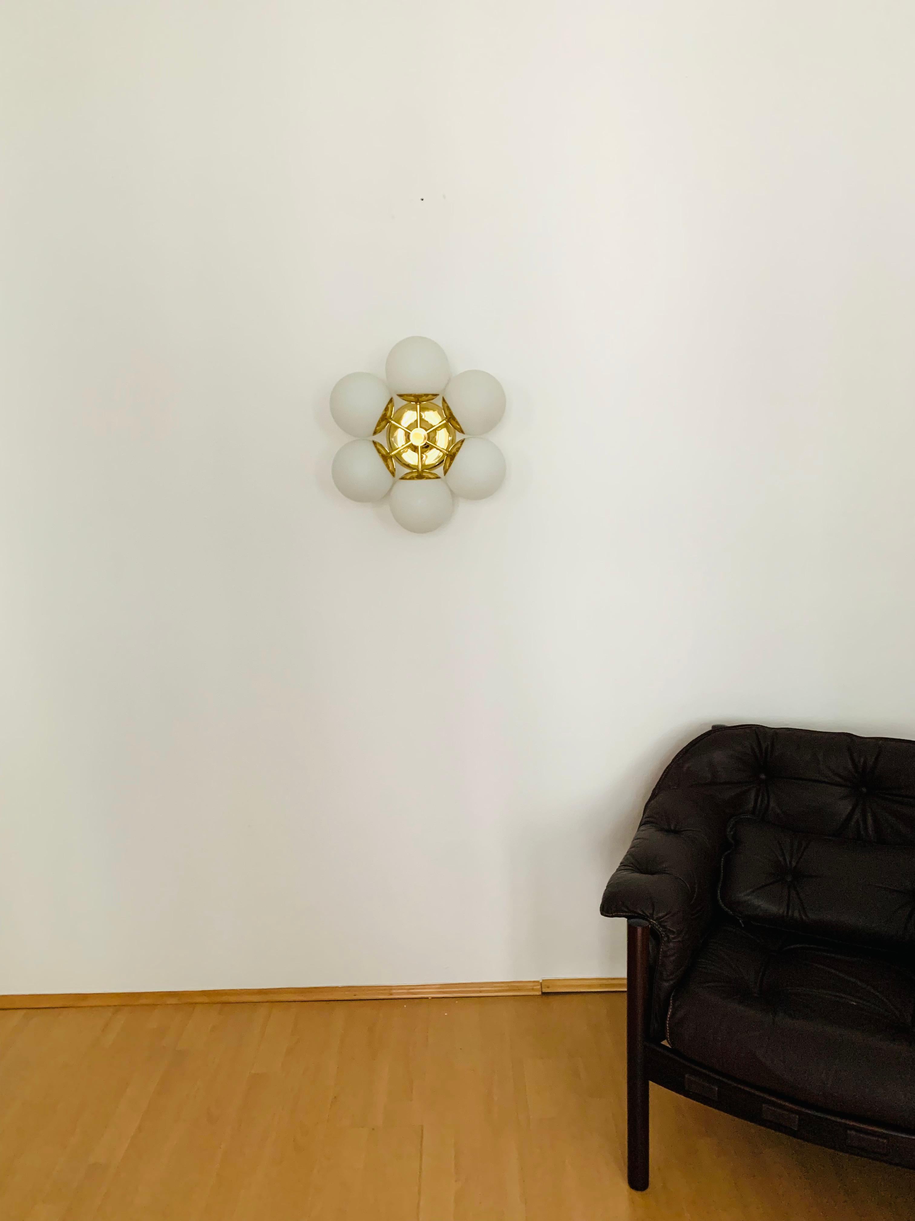 Mid-20th Century Flush Lamp from Kaiser Leuchten For Sale