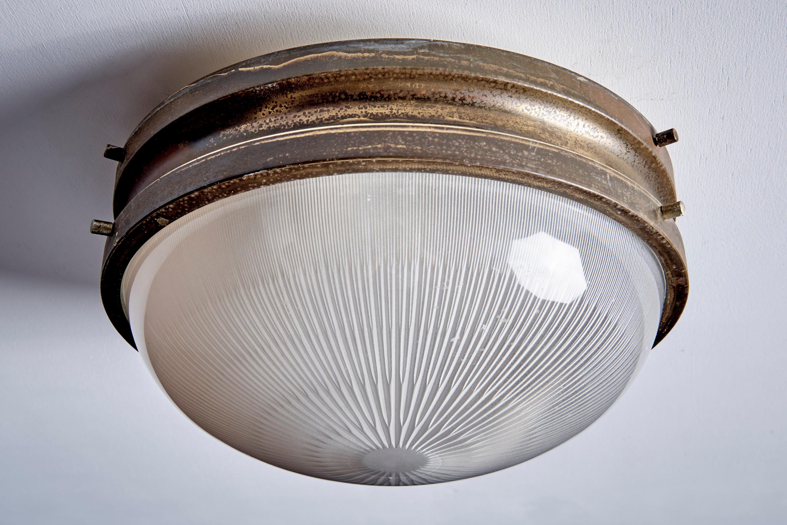 Mid-Century Modern Laiton encastré # 2 en vente