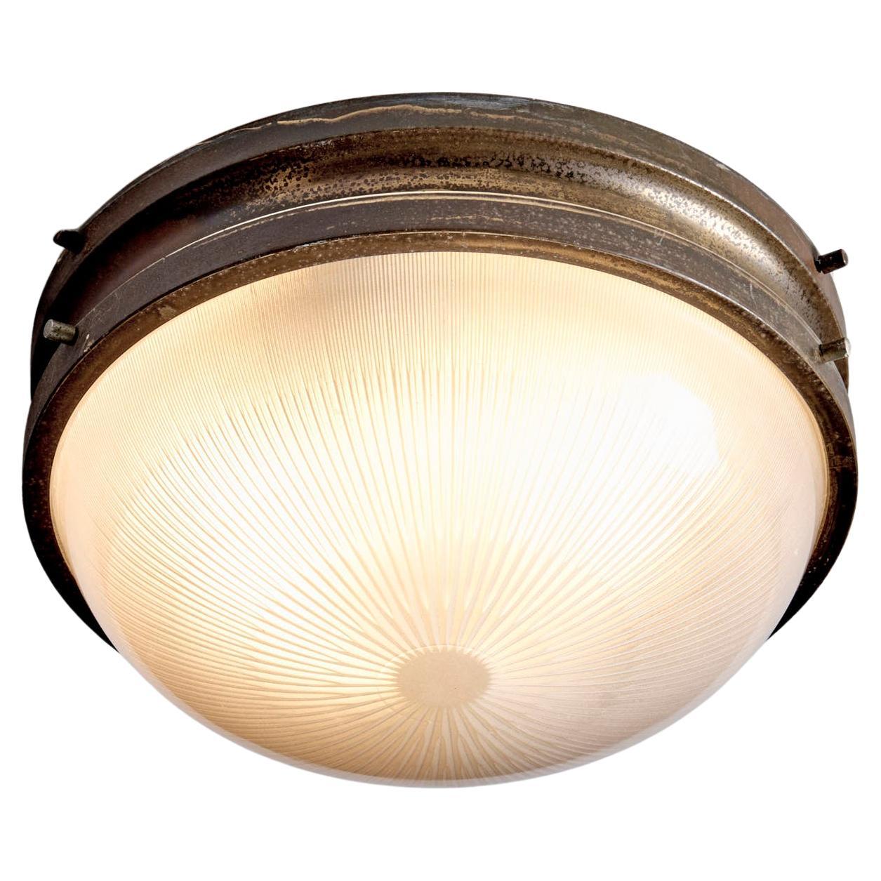 Sigma Flush Mount by Sergio Mazza for Artemide Italy, 1960s