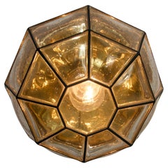 Flush Mount by Glashütte Limburg, Germany, 1960s, Nr 1