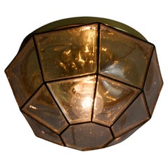 Flush Mount by Glashütte Limburg, Germany, 1960s, Nr 1