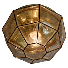 Flush Mount by Glashütte Limburg, Germany, 1960s, Nr 2
