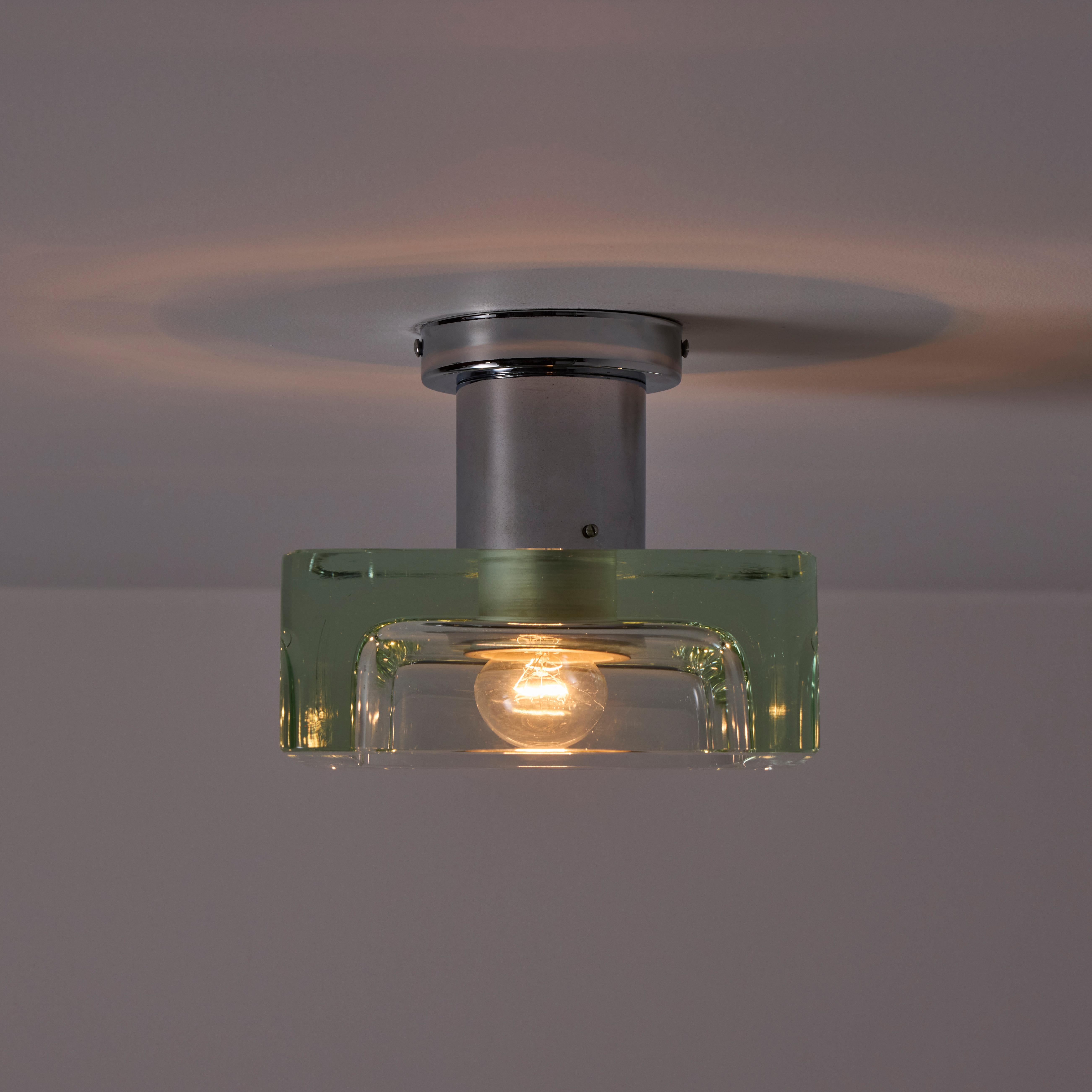 Aluminium Monture affleurante par Seguso en vente