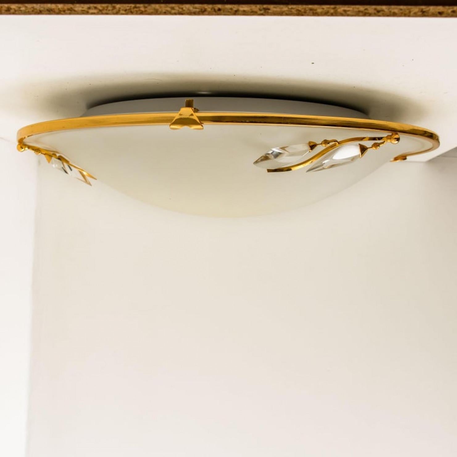 Flush Mount by Stilkronen, Italy, 1970s For Sale 3