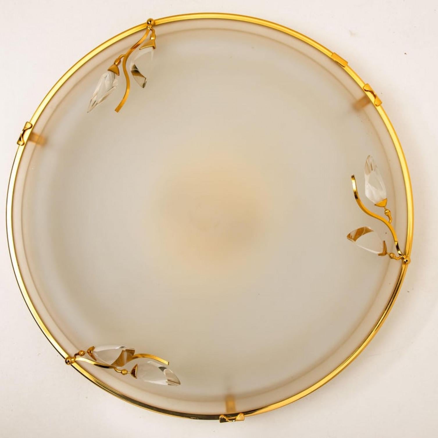 Flush Mount by Stilkronen, Italy, 1970s For Sale 1