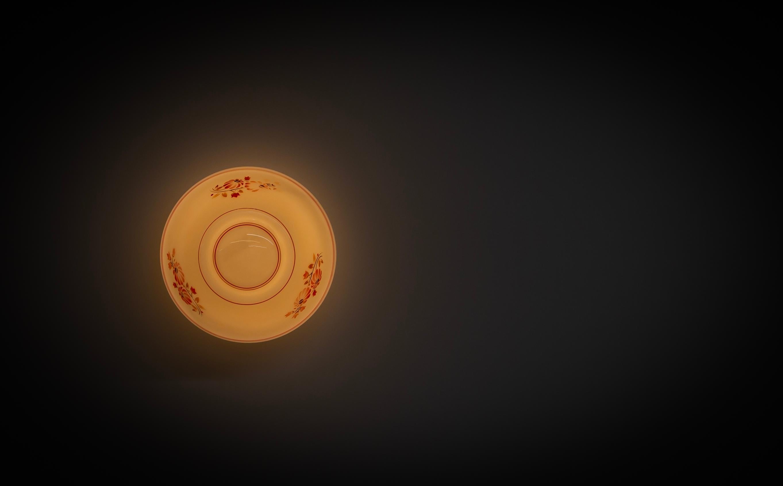 Flush Mount Ceiling Light, 1950s For Sale 1