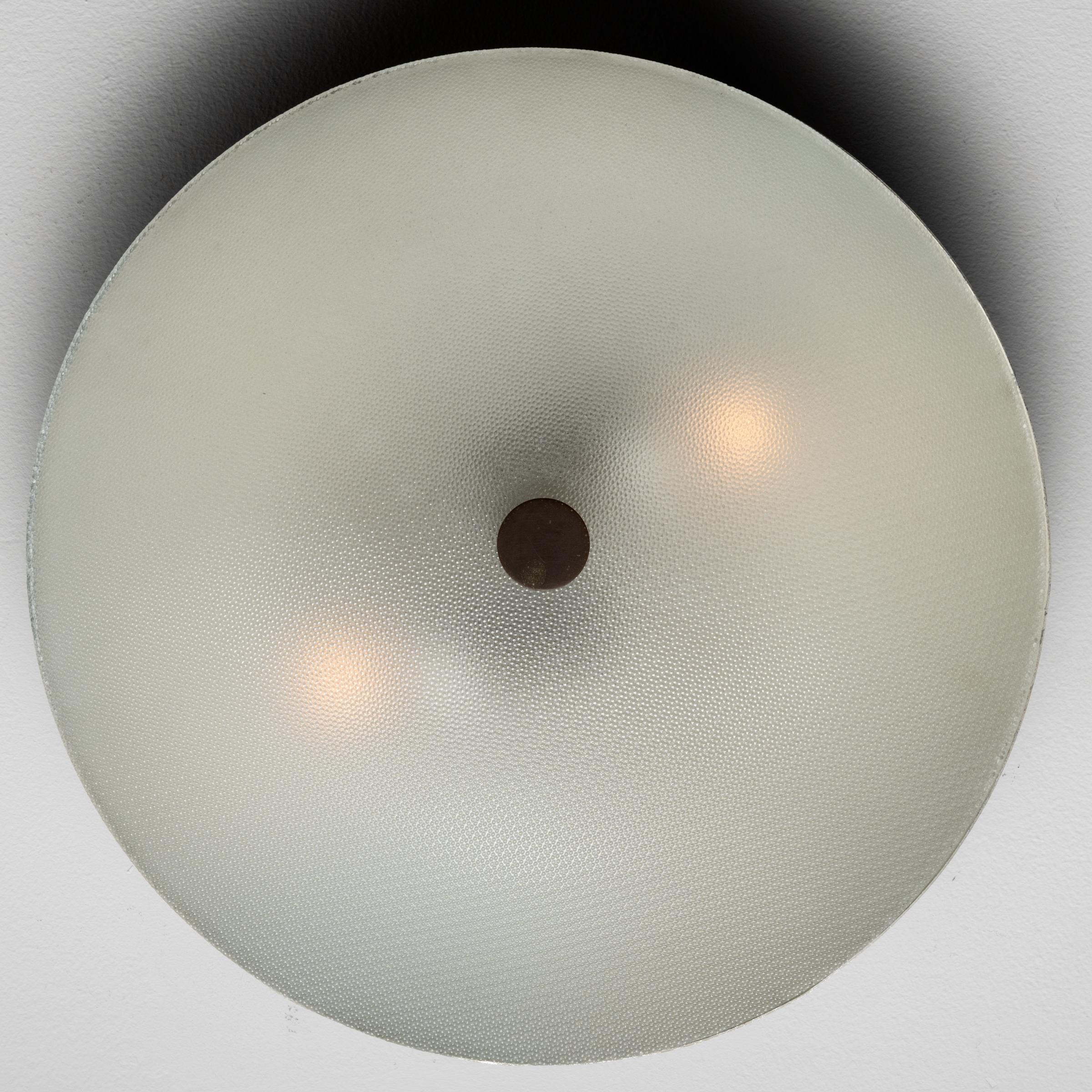 Metal Flush Ceiling Lights by Fontana Arte