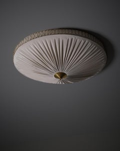 Flush mount ceiling light by Idman, Finland, 1950s