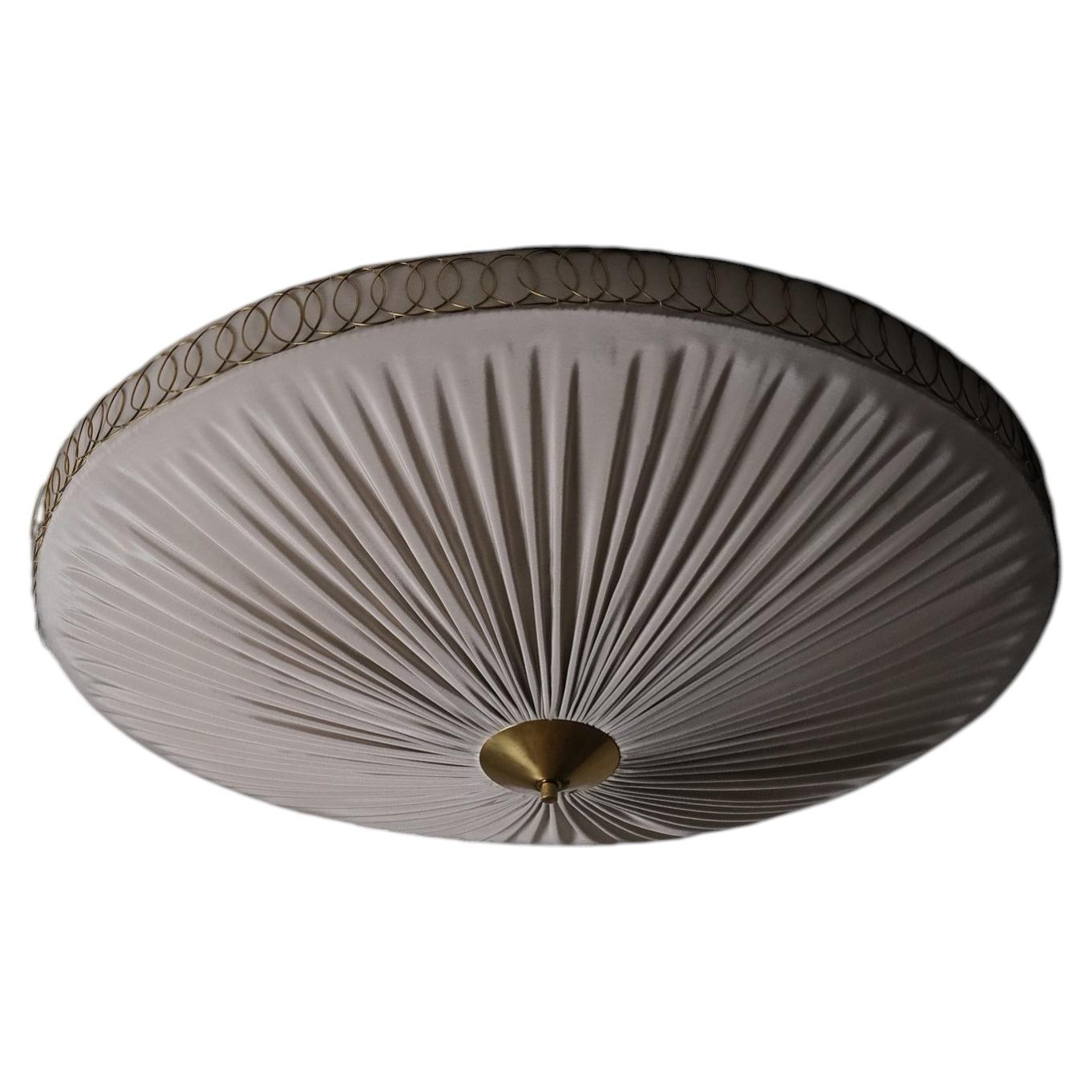 Flush mount ceiling light by Idman, Finland, 1950s
