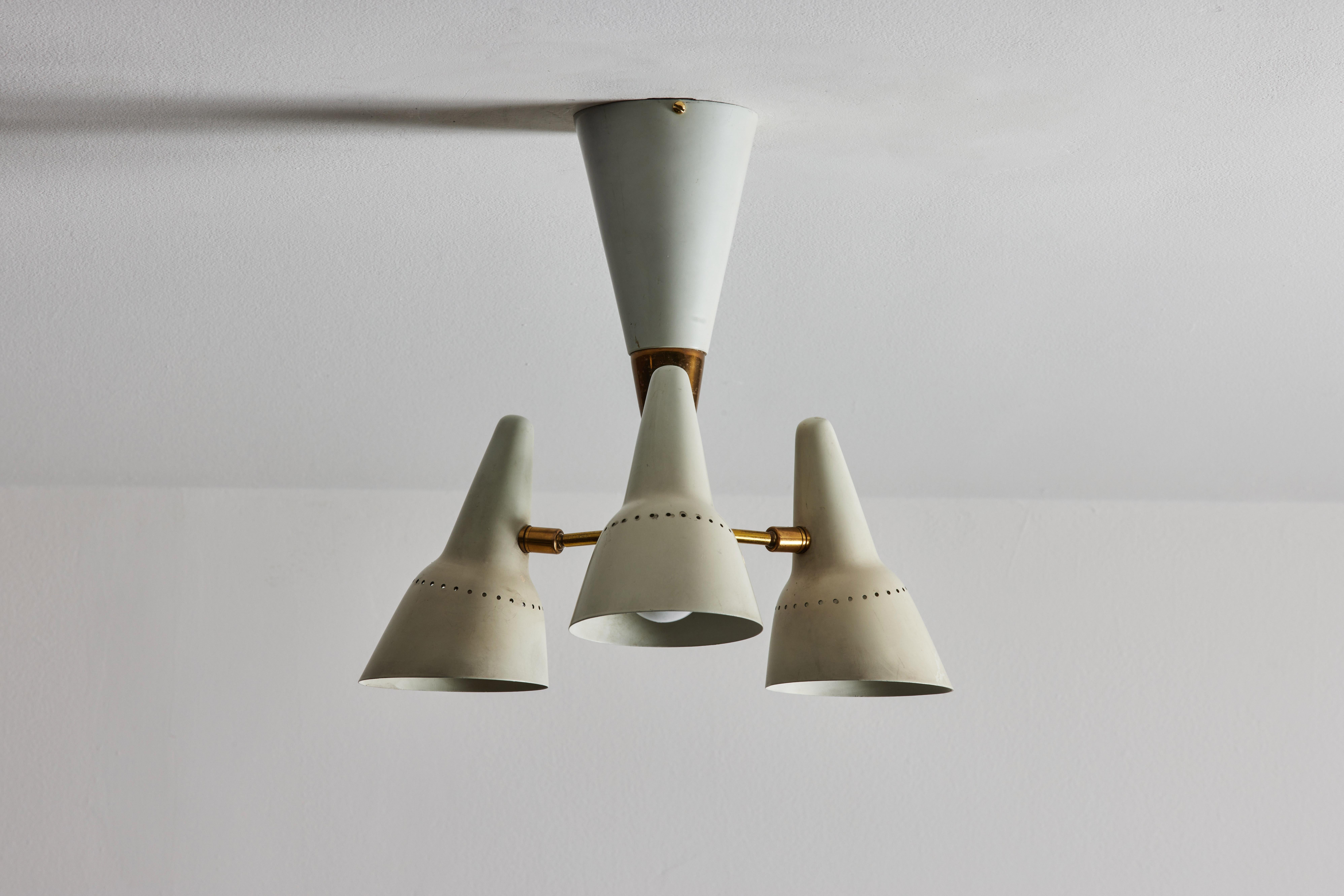 Flushmount Ceiling Light by Lumen In Good Condition In Los Angeles, CA