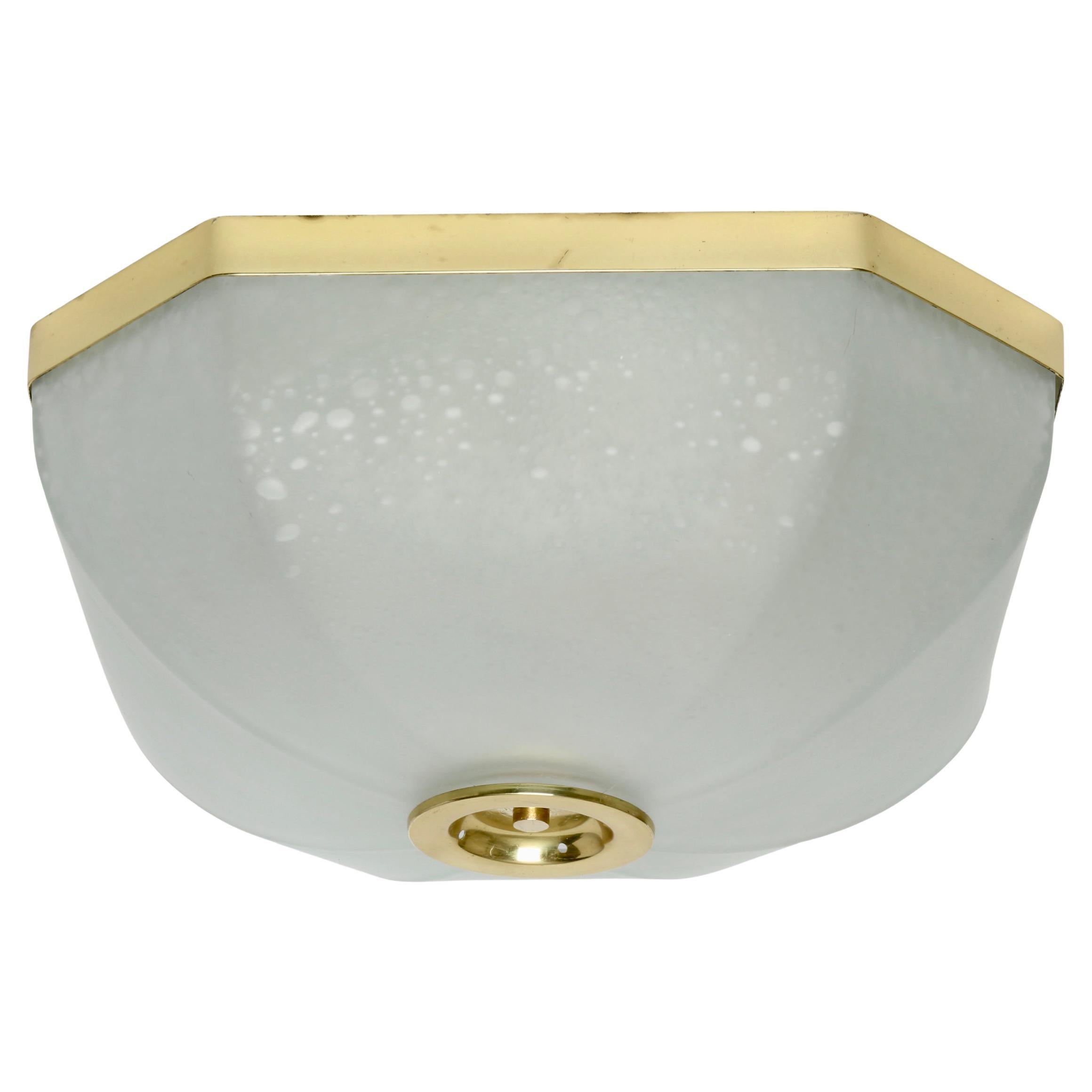 Flush Mount Ceiling Light by Lumi, circa 1950s For Sale