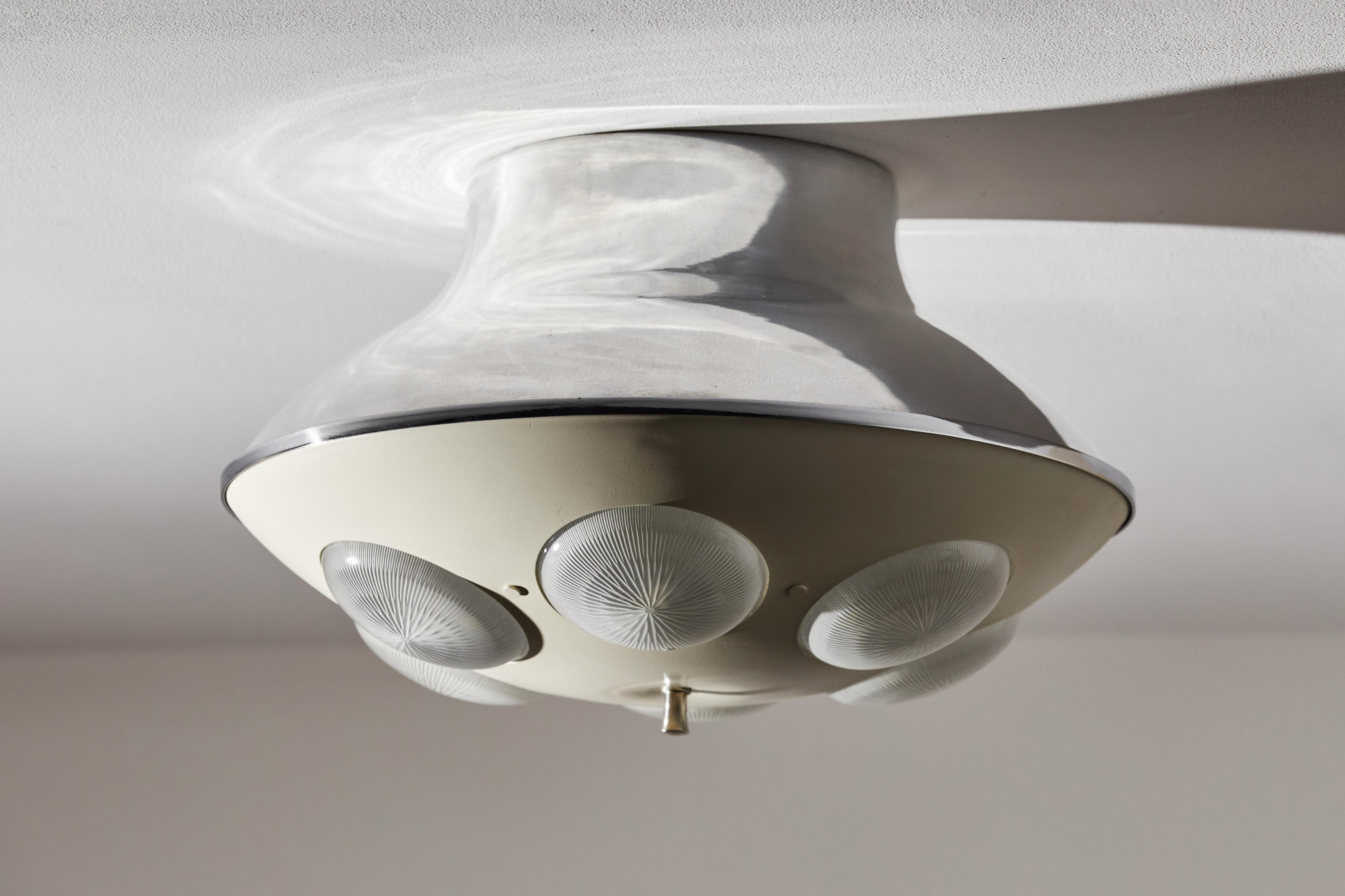 Flush Mount Ceiling Light by Lumi In Good Condition In Los Angeles, CA
