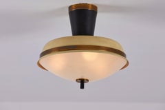 Flush Mount Ceiling Light by Oscar Torlasco for Lumi