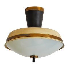 Flush Mount Ceiling Light by Oscar Torlasco for Lumi