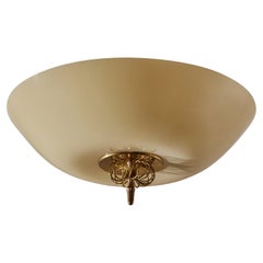 Flush Mount Ceiling Light by Paavo Tynell