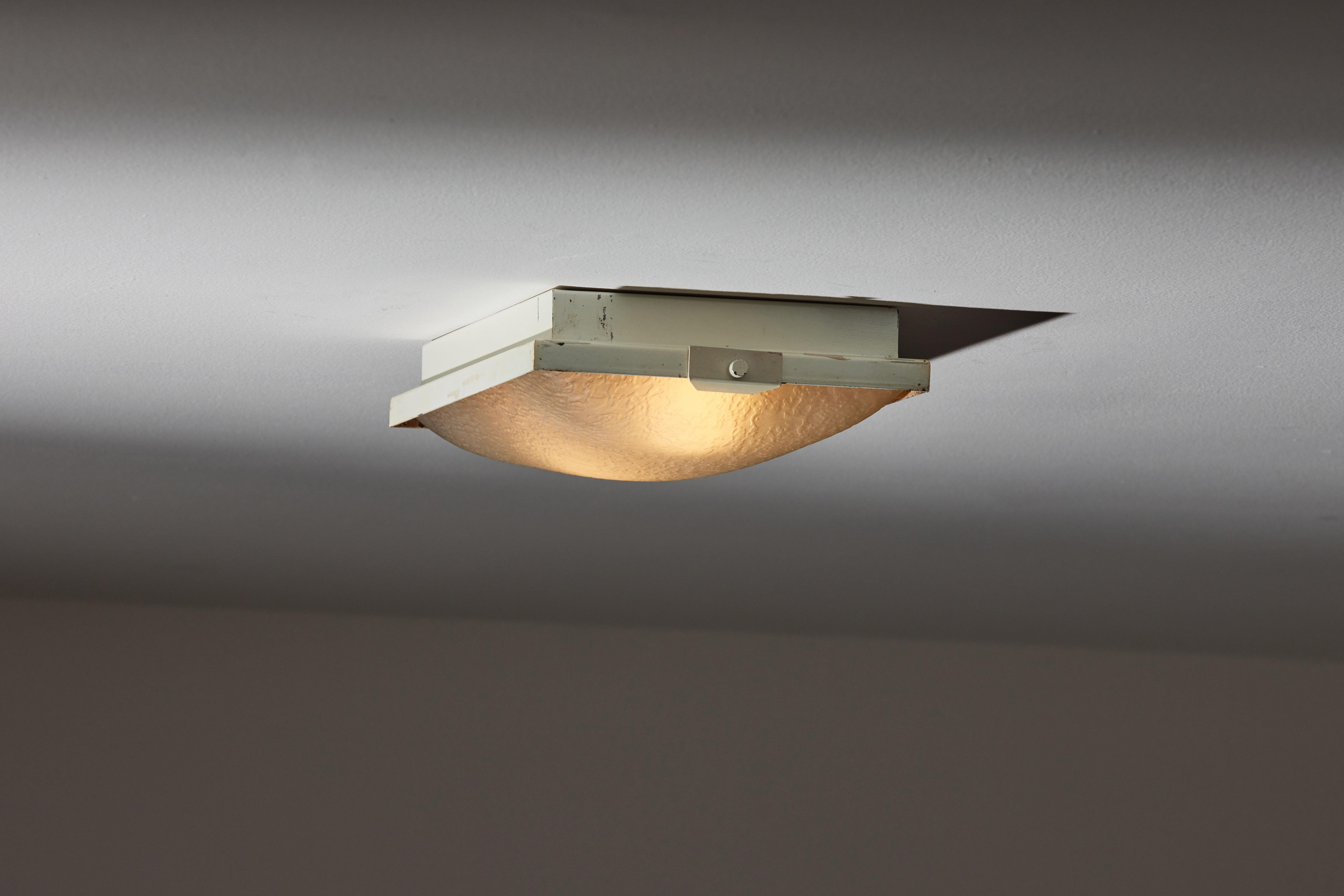 Italian Flush Mount Ceiling by Stilnovo