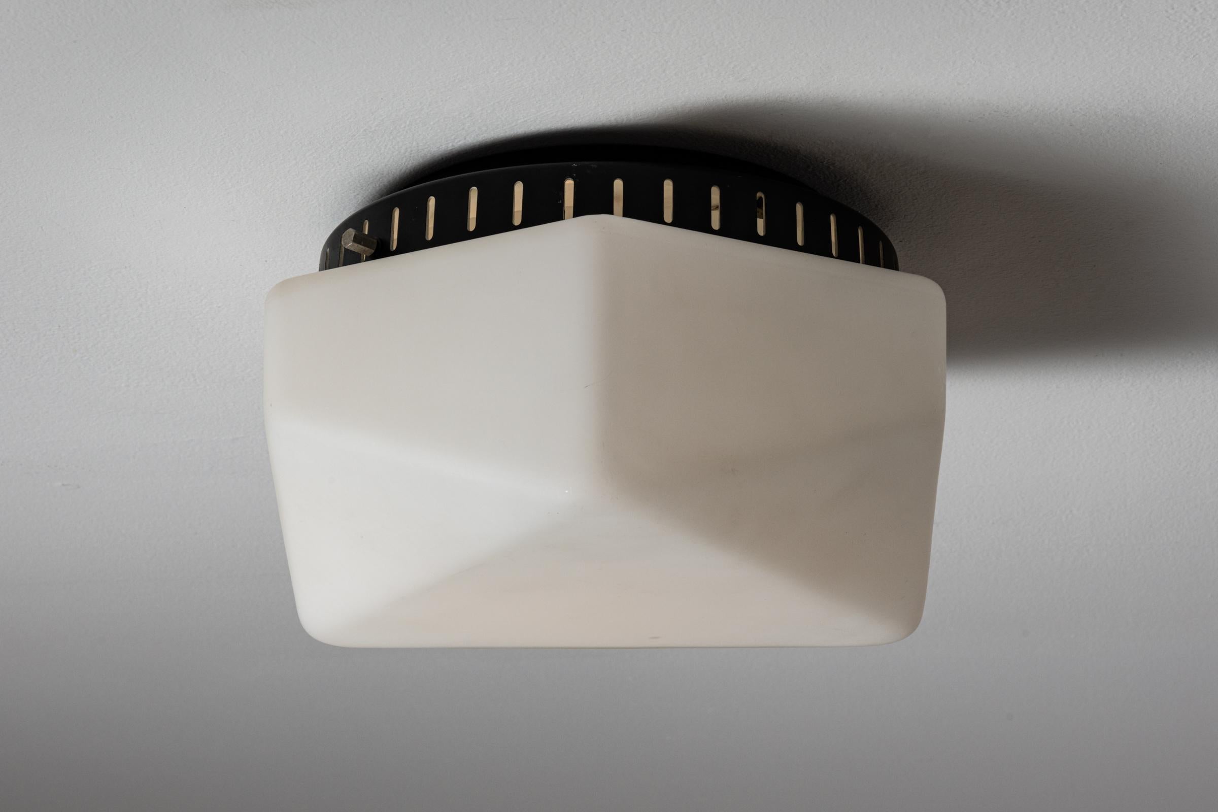 Flush Mount Ceiling Light by Stilnovo In Good Condition In Los Angeles, CA