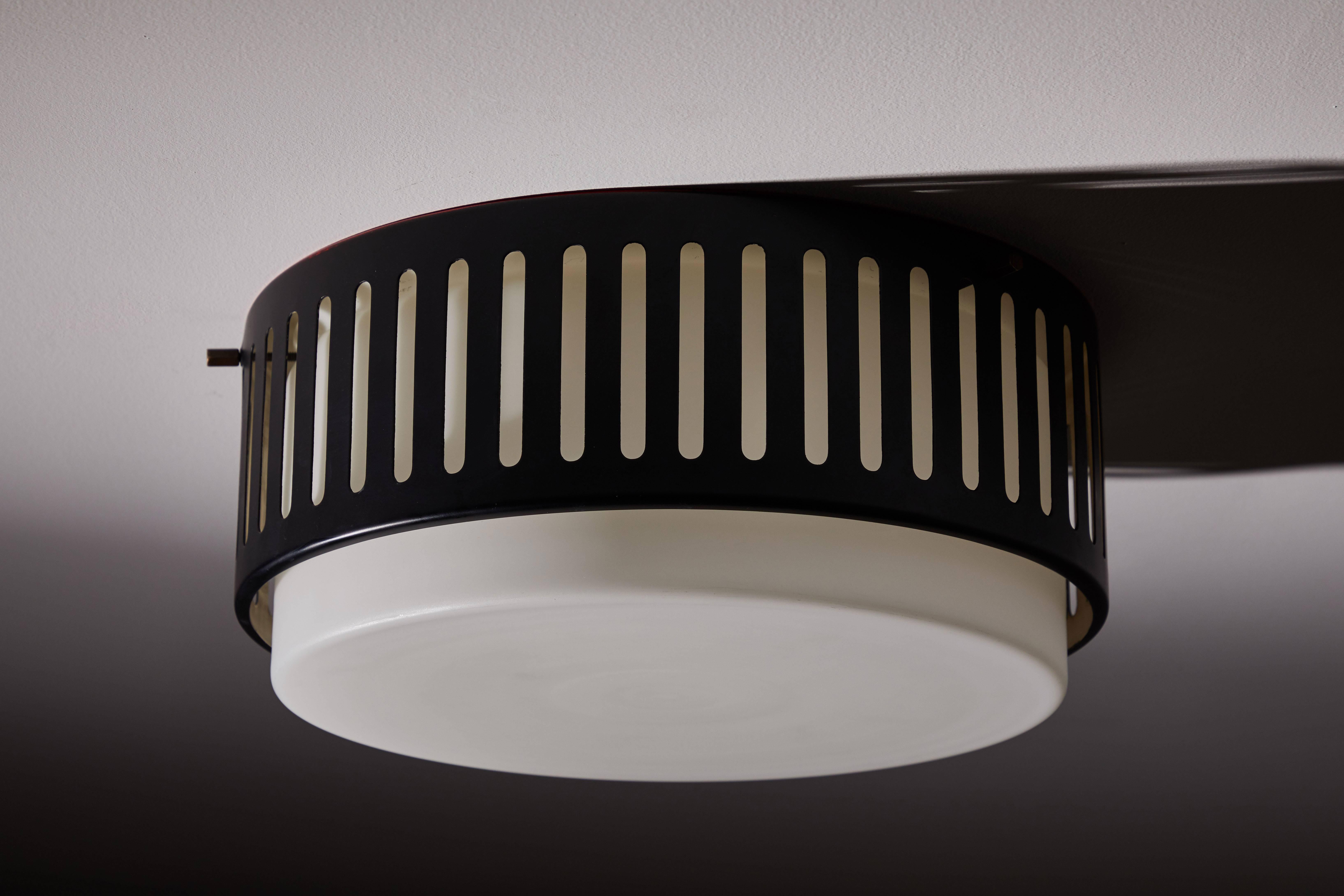 Flush Mount Ceiling Light by Stilnovo In Good Condition In Los Angeles, CA