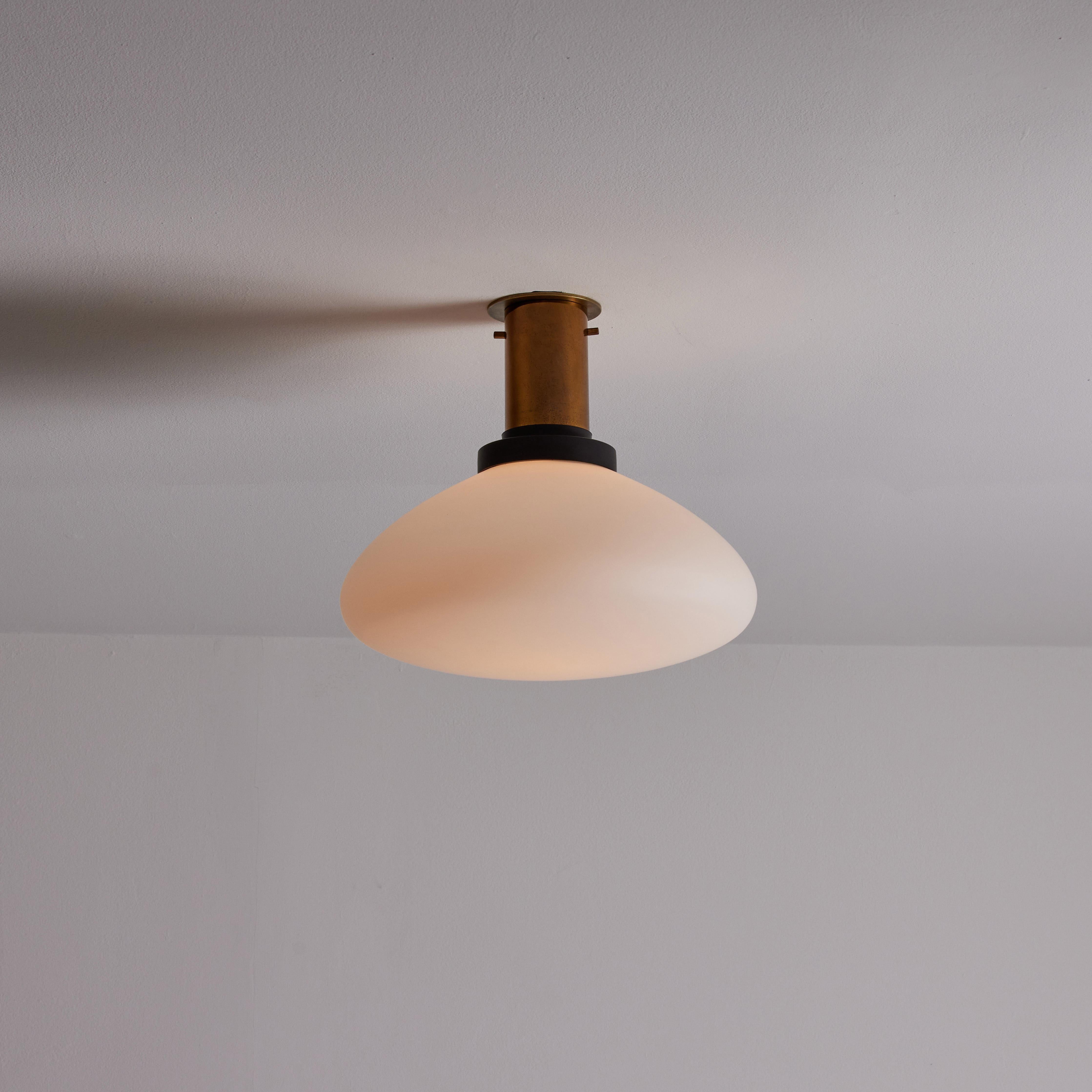 Flush Mount Ceiling Light by Stilnovo In Good Condition In Los Angeles, CA