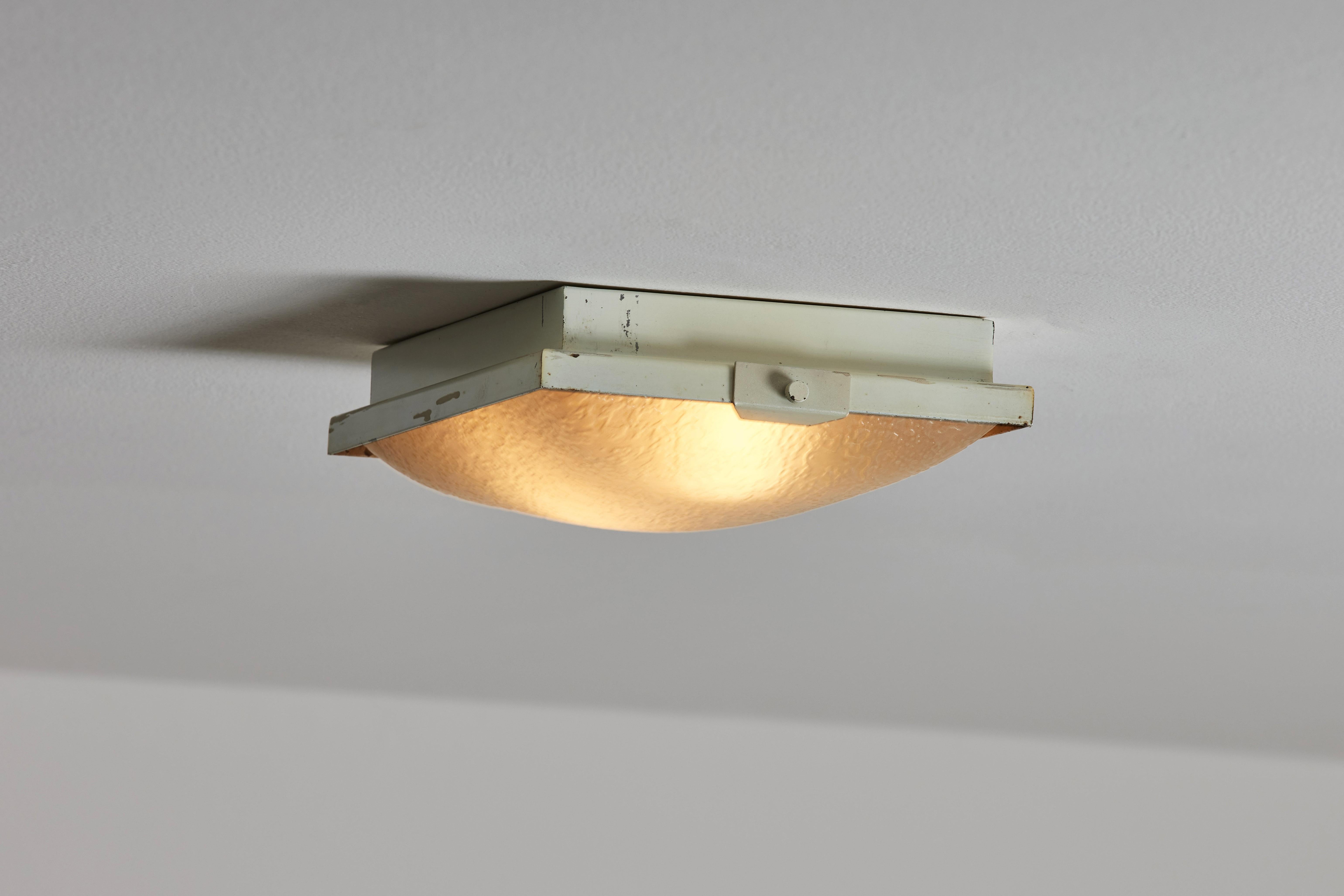 Mid-20th Century Flush Mount Ceiling by Stilnovo