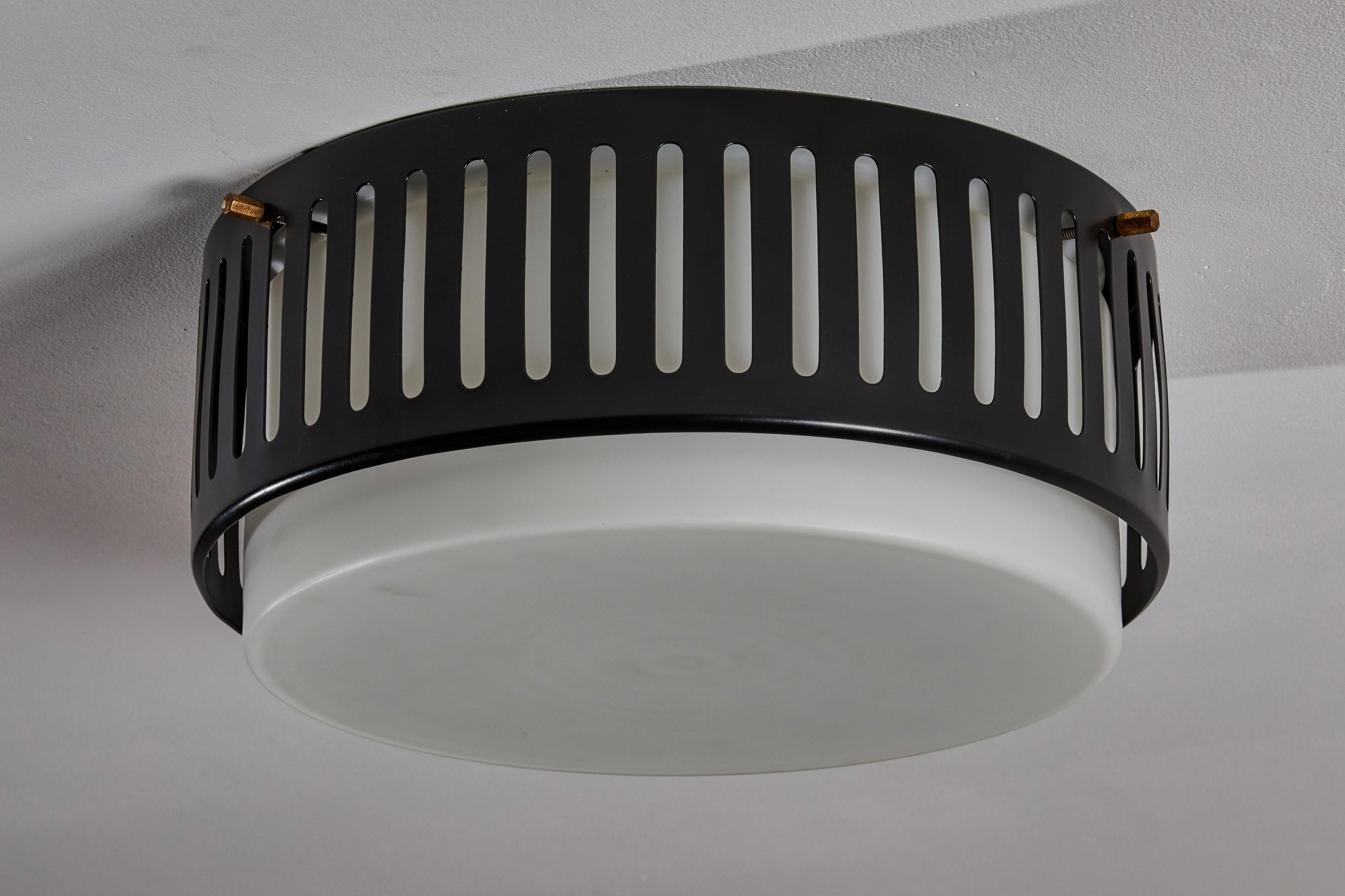 Metal Flush Mount Ceiling Light by Stilnovo