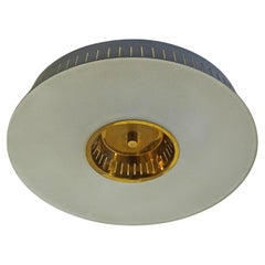 Retro Flush Mount Ceiling Light by Stilnovo, Italy 1950s