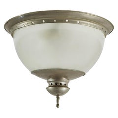 Retro Flush Mount Ceiling Light in the Style of Caccia Dominioni for Azucena