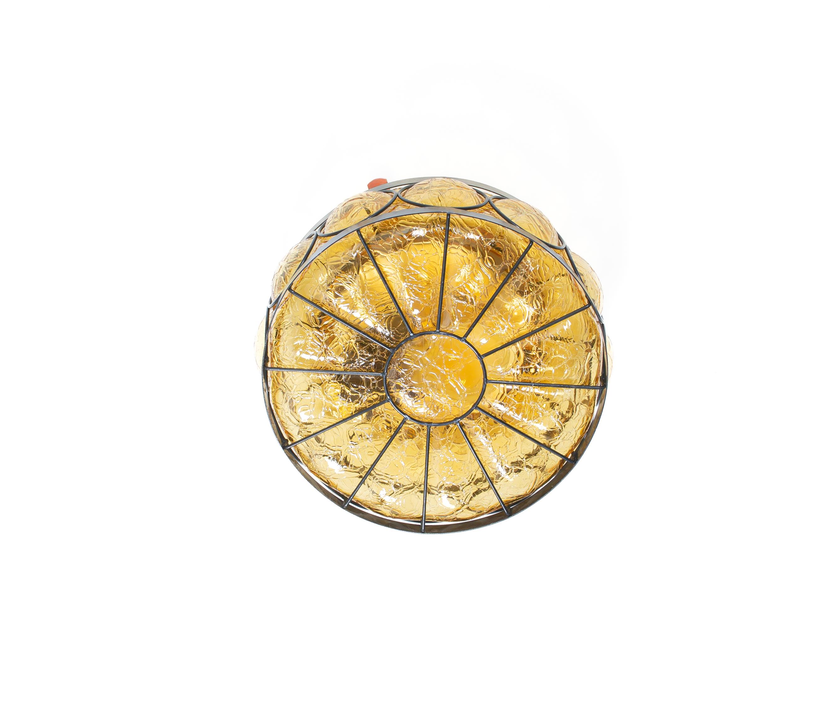 Outdoor Flush Mount Ceiling Light, Norway, 1950s In Good Condition In Oslo, NO