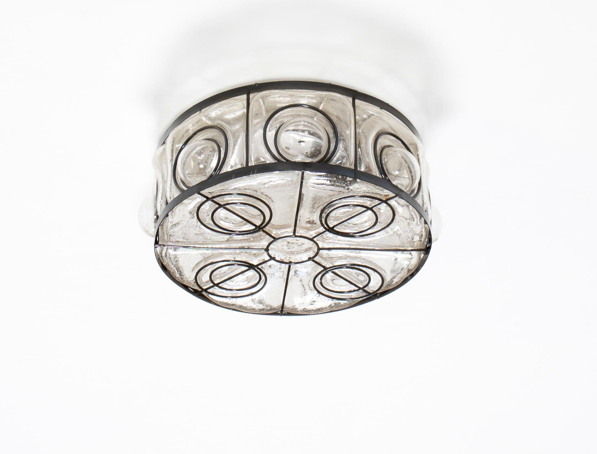 Flush Mount Ceiling Light, Norway, 1950s 1