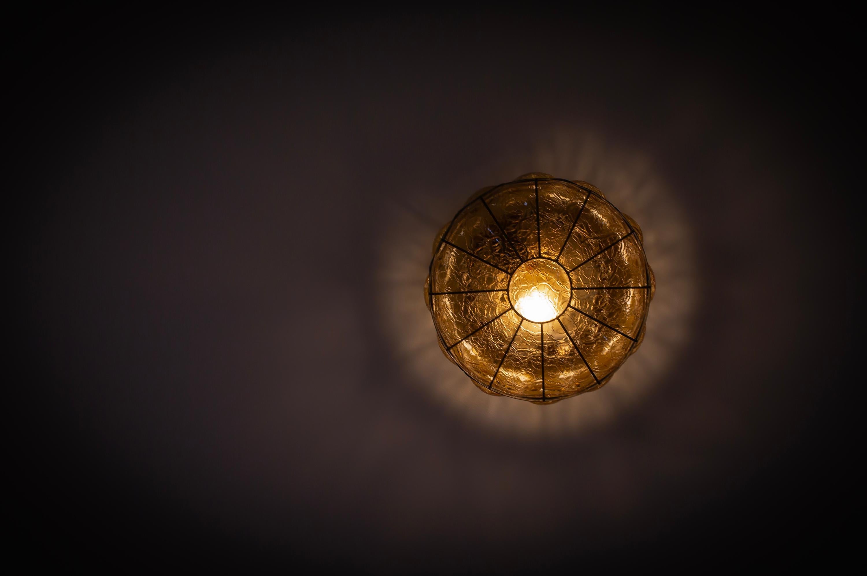 Outdoor Flush Mount Ceiling Light, Norway, 1950s 1
