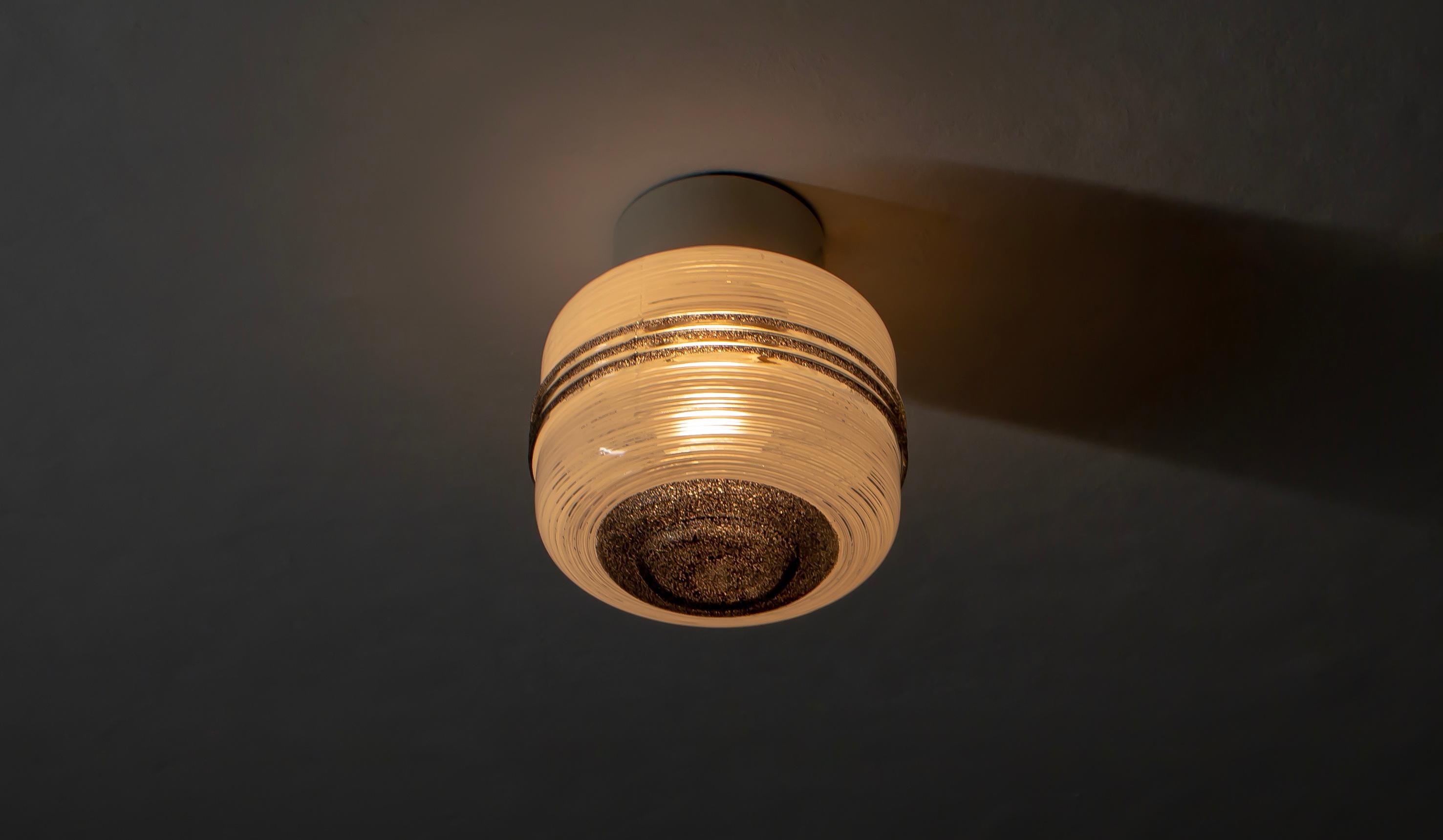 Flush Mount Ceiling Light, Norway, 1950s For Sale 2