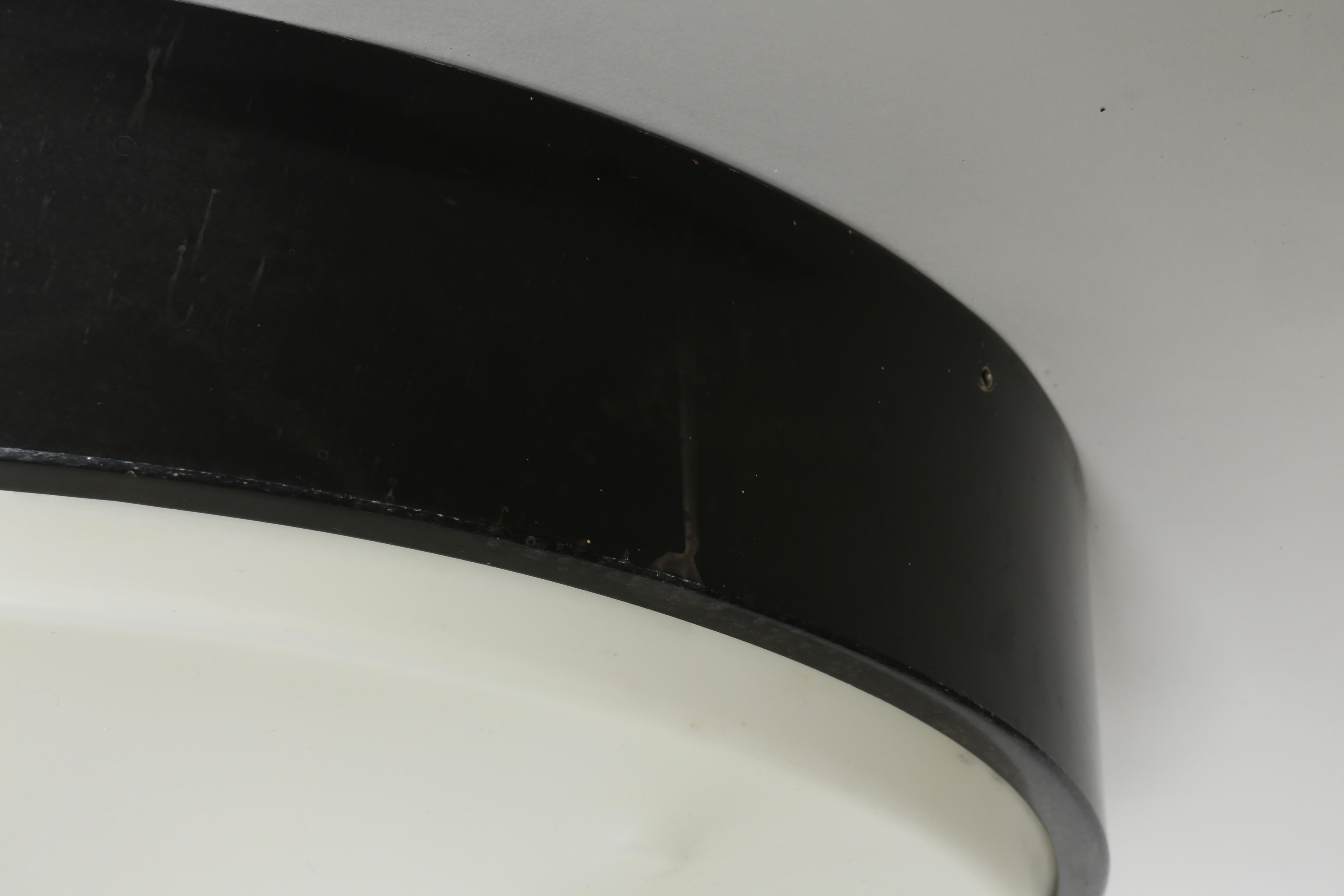 Flush Mount Ceiling Lights Large, a Pair For Sale 2