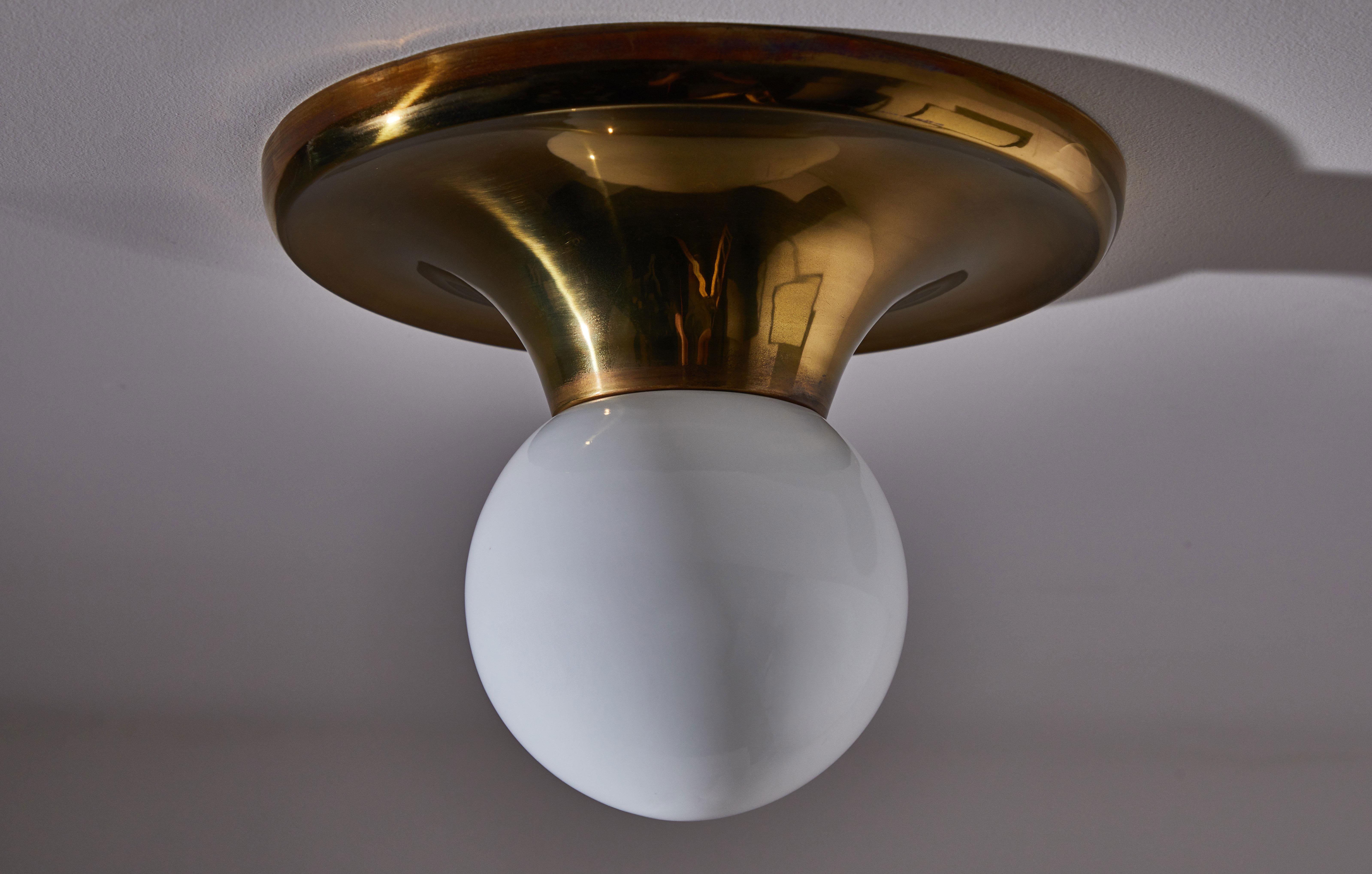 Flush Mount Ceiling Light by Achille & Pier Giacomo Castiglioni for Flos In Good Condition In Los Angeles, CA