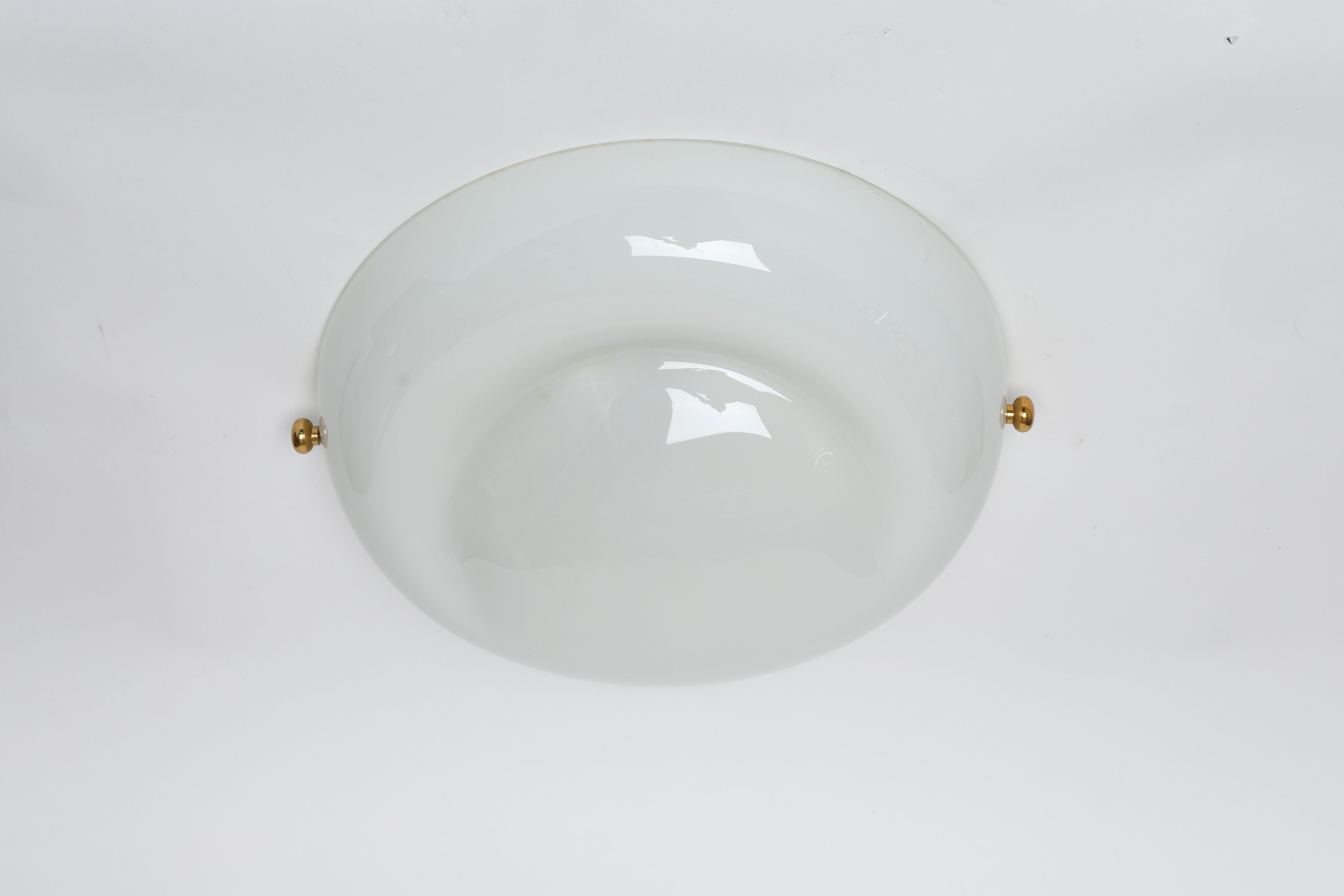 Flush Mount Ceiling or Wall Light by Vistosi In Good Condition In Brooklyn, NY