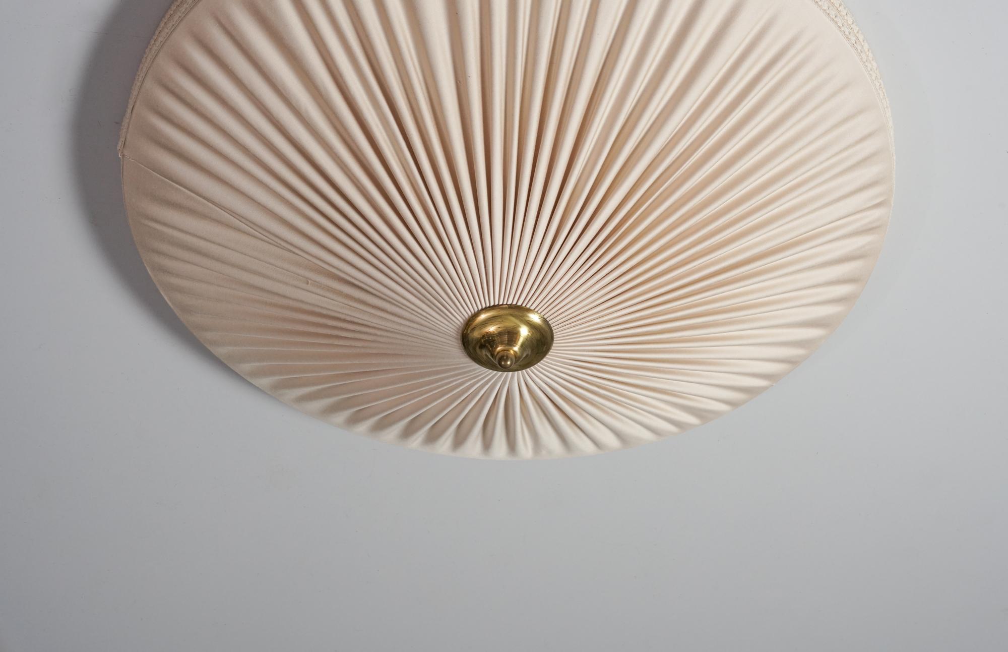 Scandinavian Modern Flush Mount, Finland, 1950s