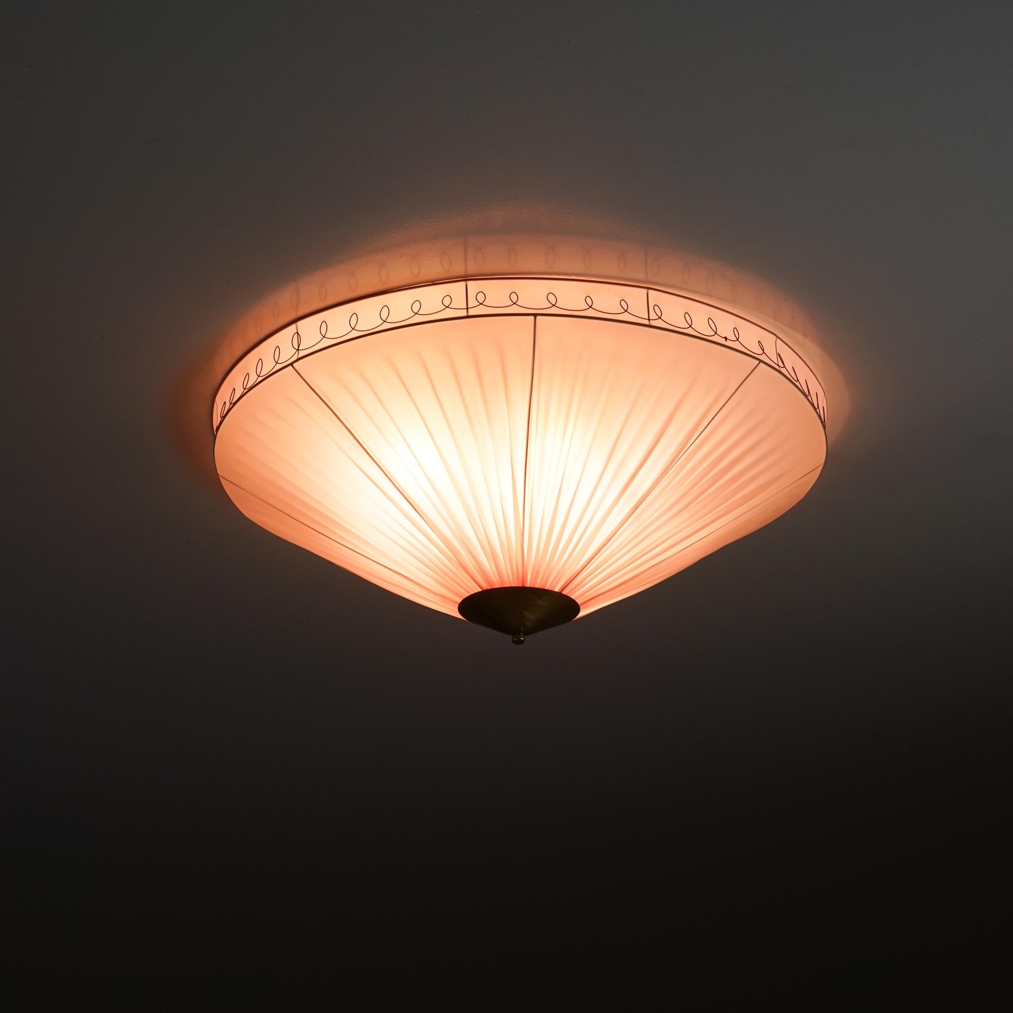 Mid-20th Century Flush Mount, Finland, 1950s For Sale