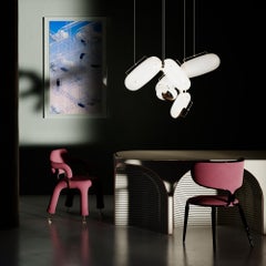 Contemporary Limited Edition Mixed Media Ceiling Light ‎Put Up Put Up