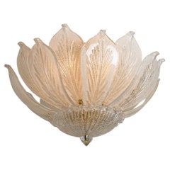 Flush Mount Murano Glass Barovier & Toso, Italy