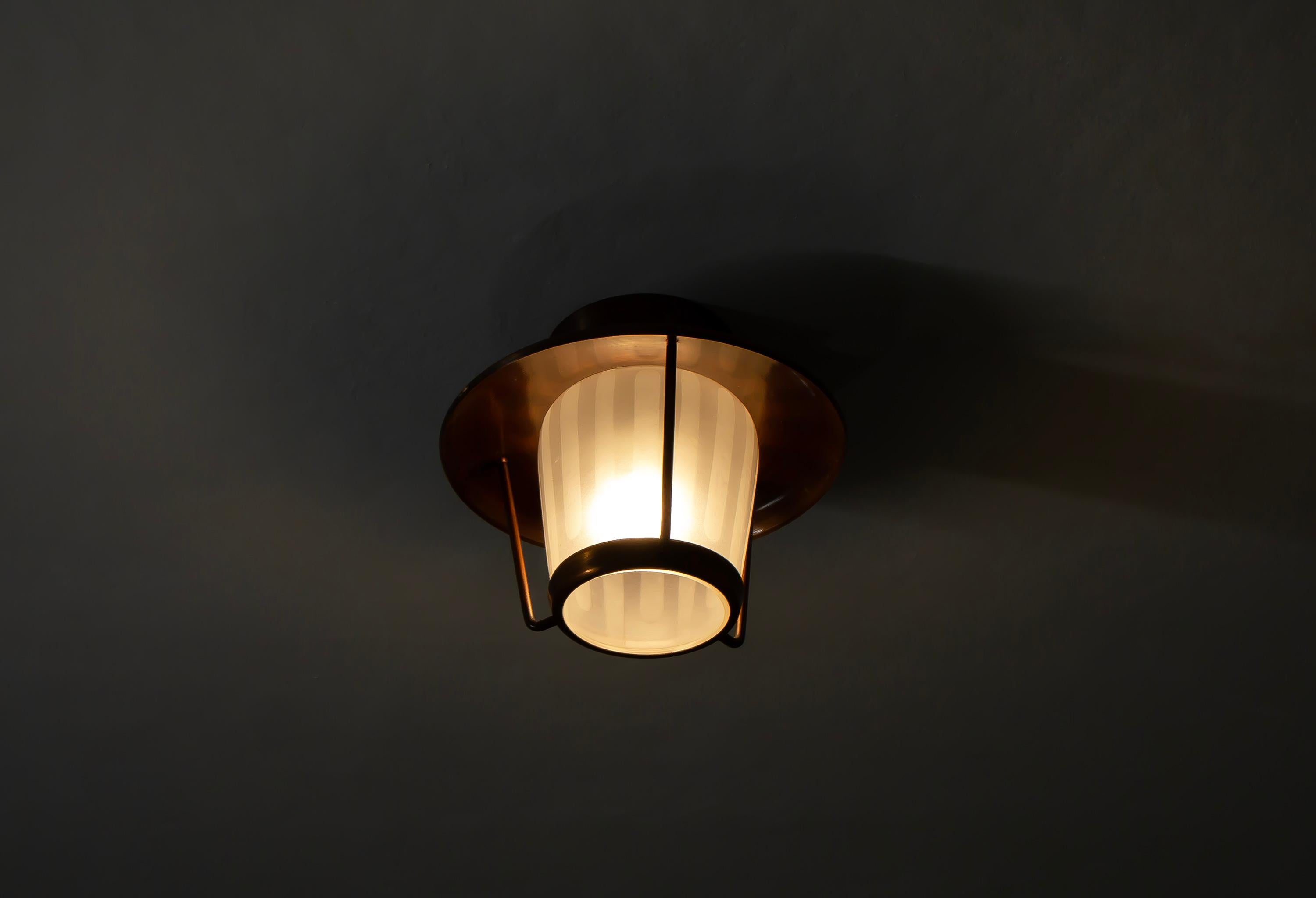 Flush Mount Outdoor Ceiling Light, Norway, 1960 1